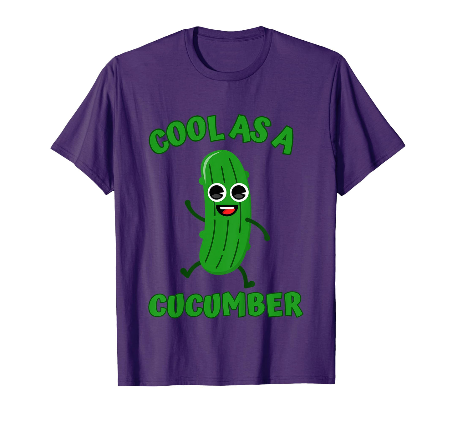 Kids Cool as a Cucumber Costume Funny Cucumber Kids Girls Novelty T-Shirt