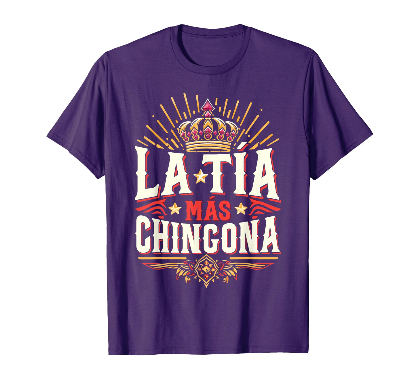 La Tía Más Chingona Mexican Auntie T-Shirt