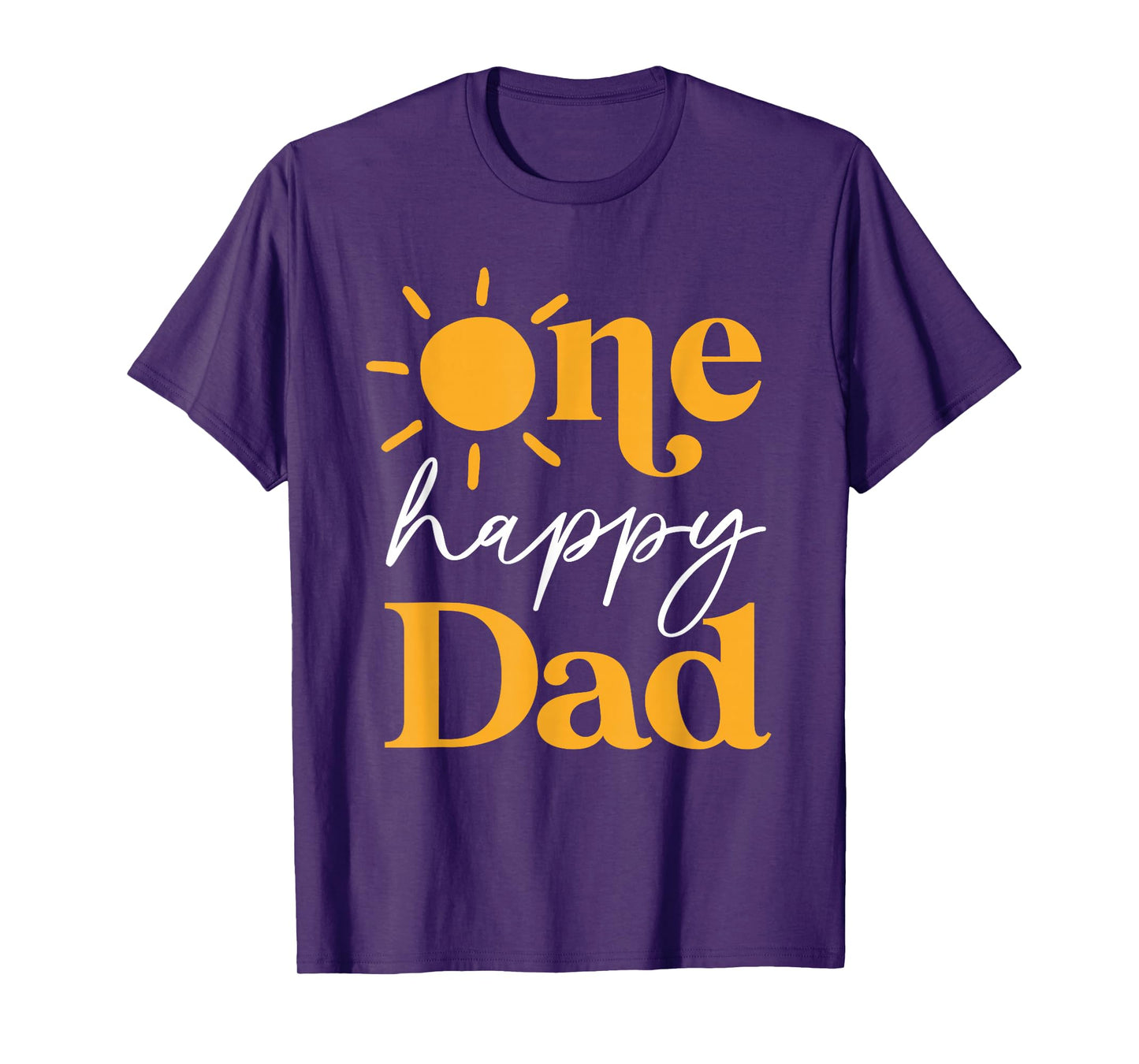 One Happy Dad of The Birthday First Trip Around the Sun T-Shirt