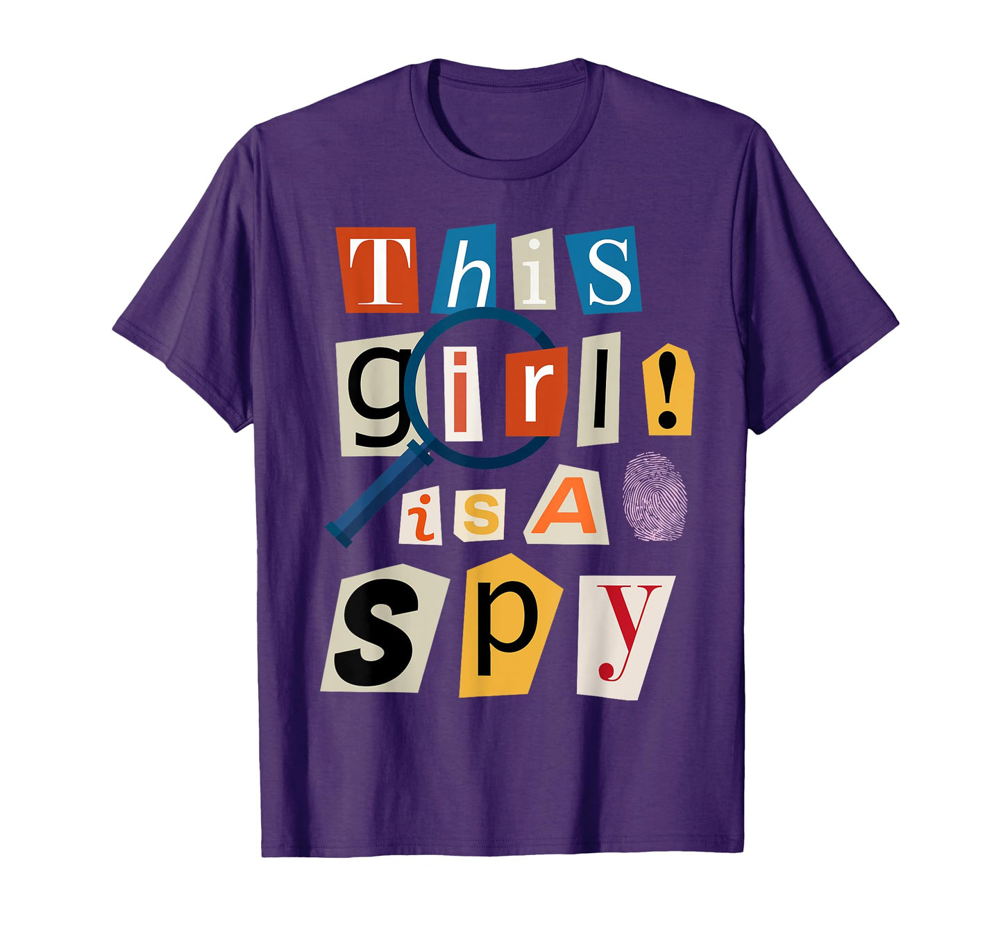 This Girl Is A Spy Funny Detective Costume Secret Agent T-Shirt