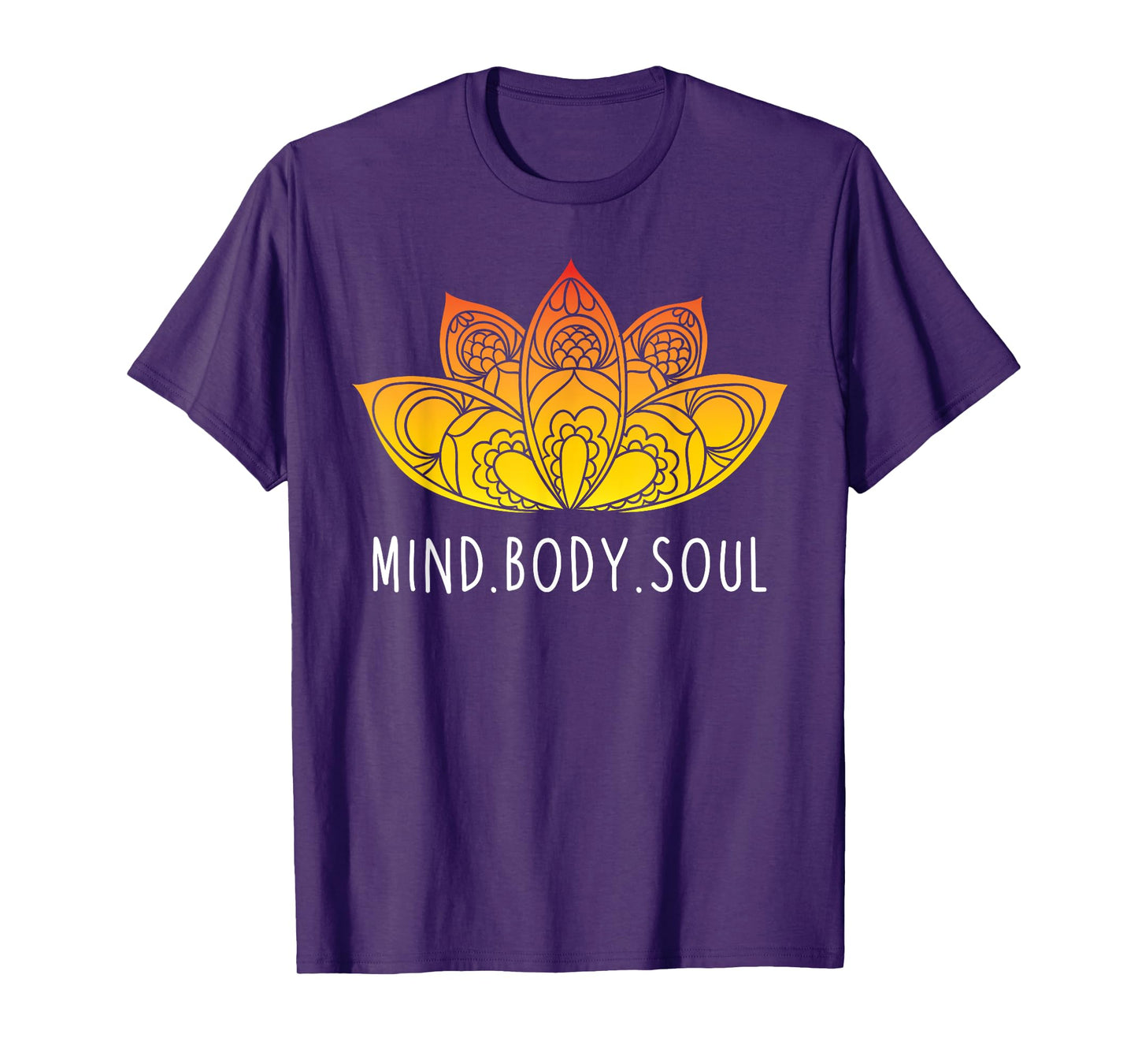 Mind Body Soul Women Meditation Graphic Ideas T-Shirt