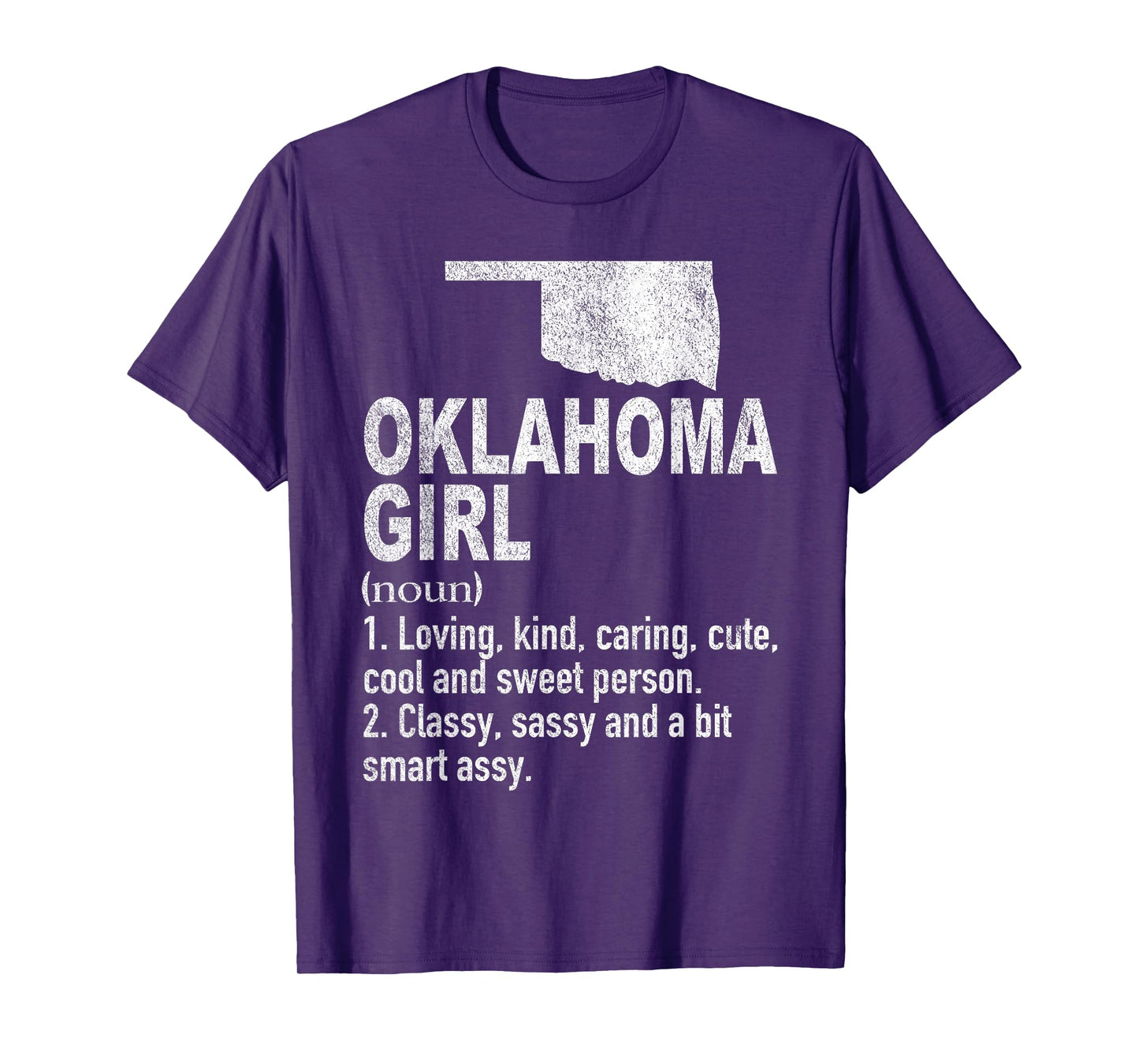 Oklahoma Girl Definition Funny Hometown Home Oklahoma T-Shirt