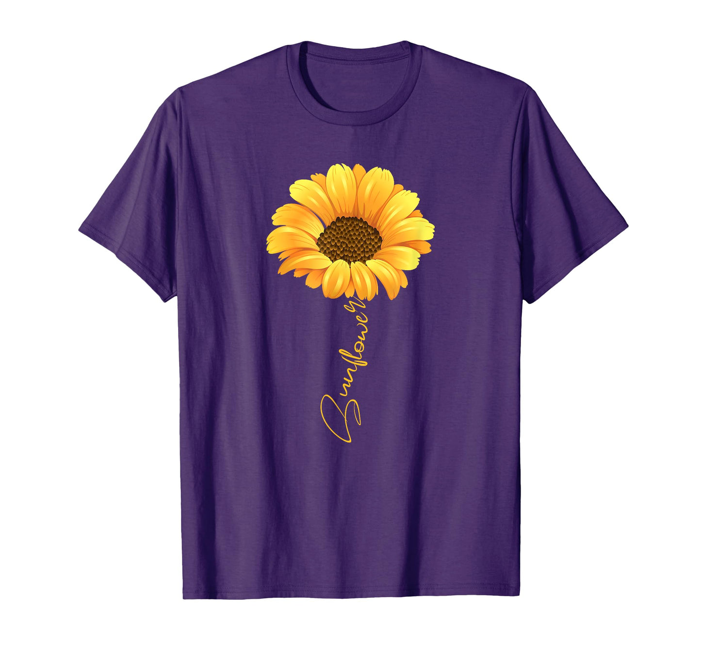 Beautiful sunflower with lettering sunflower shirt for women T-Shirt