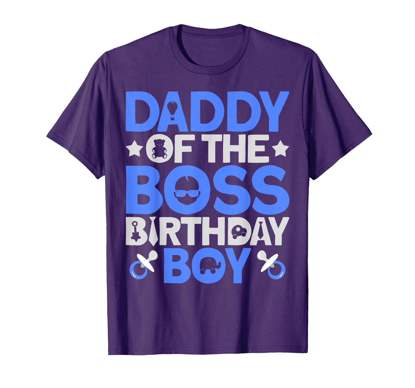 Daddy Of The Boss Birthday Party Outfit Like A Boss Daddy T-Shirt