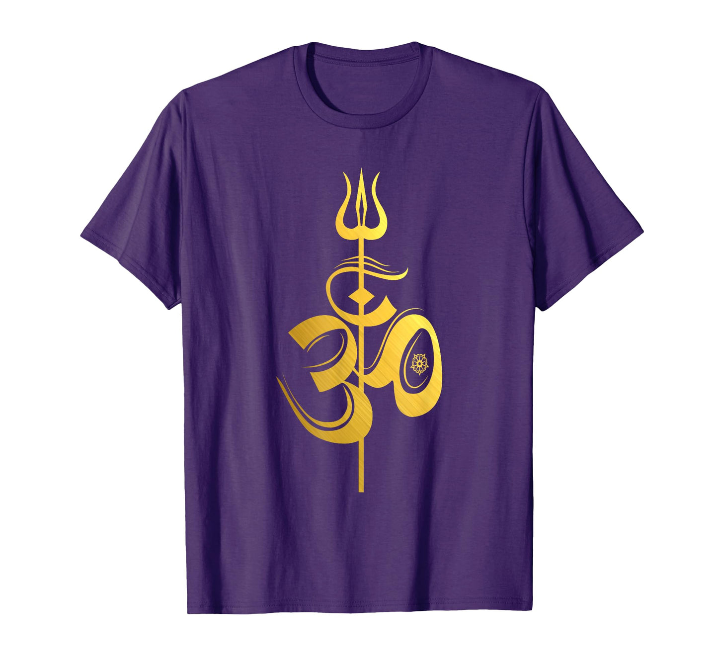 OM-Lord Shiva Divine Spear Trident Trishul T-Shirt T-Shirt