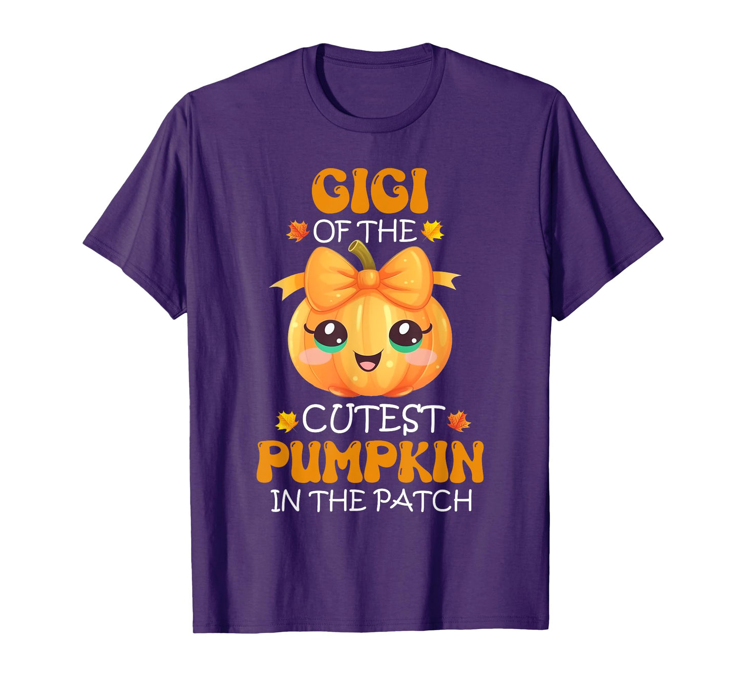 Gigi Of The Cutest Pumpkin In The Patch Halloween T-Shirt