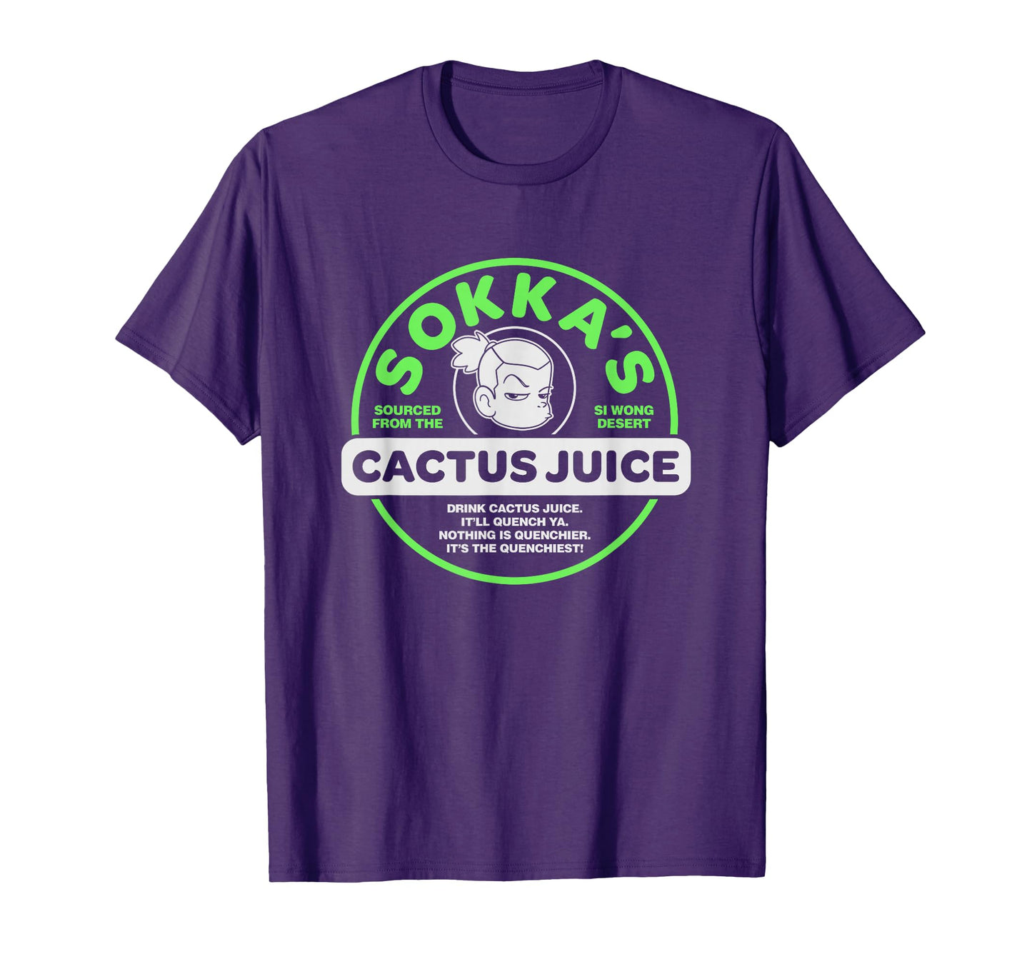 Avatar: The Last Airbender Sokka's Cactus Juice Badge T-Shirt