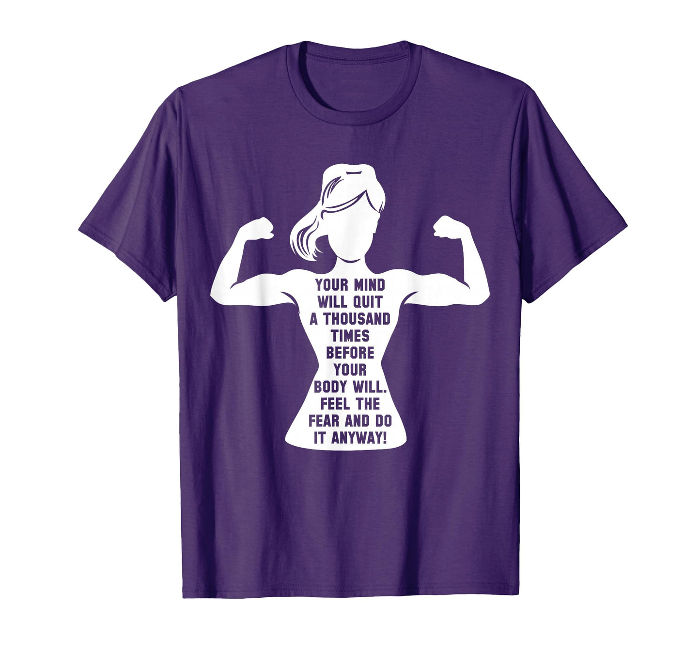 Women Gym Motivation Workout Motivational Fitness Lover Gift T-Shirt