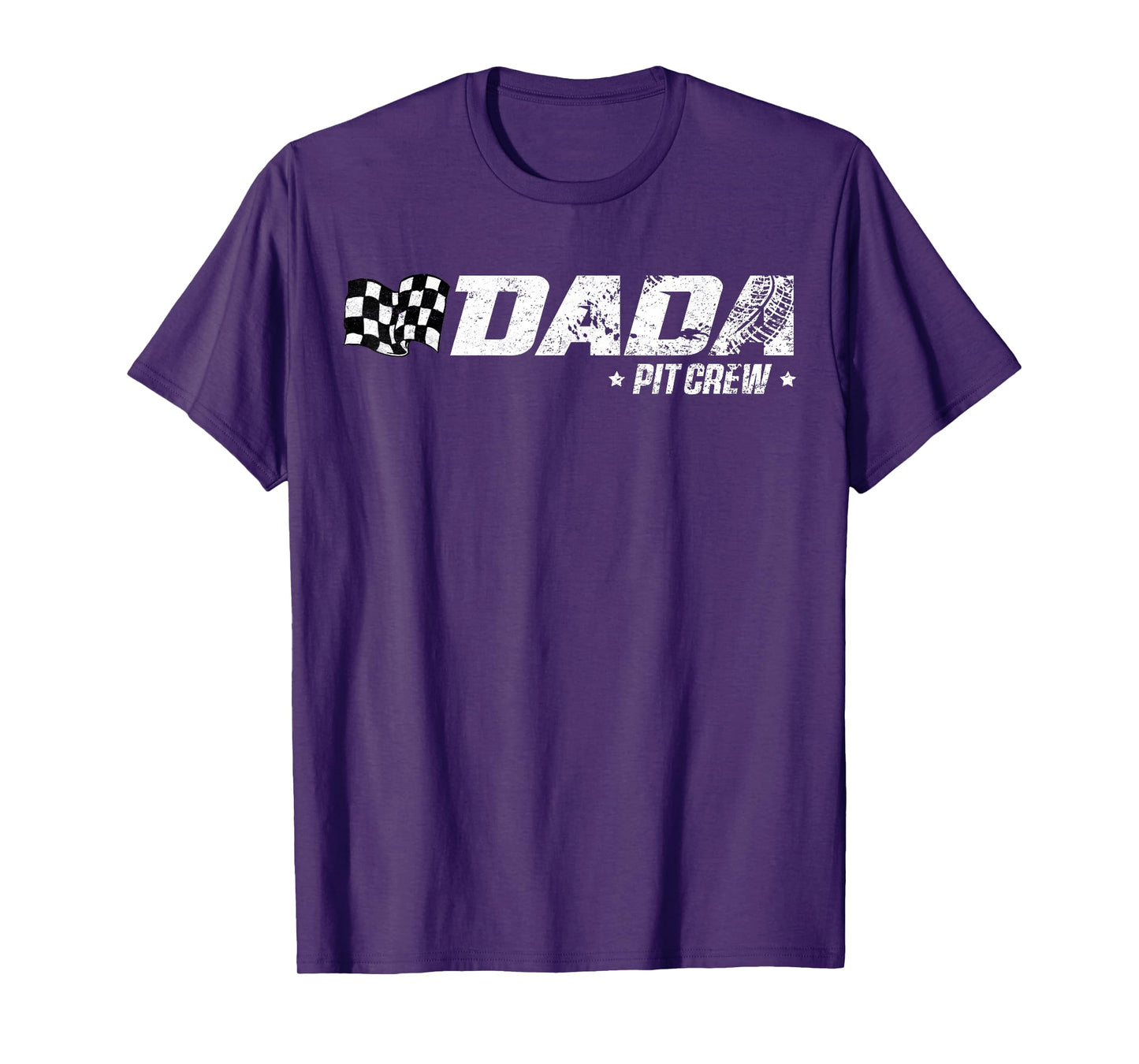 Dada Pit Crew Race Car Birthday Family Racing T-Shirt