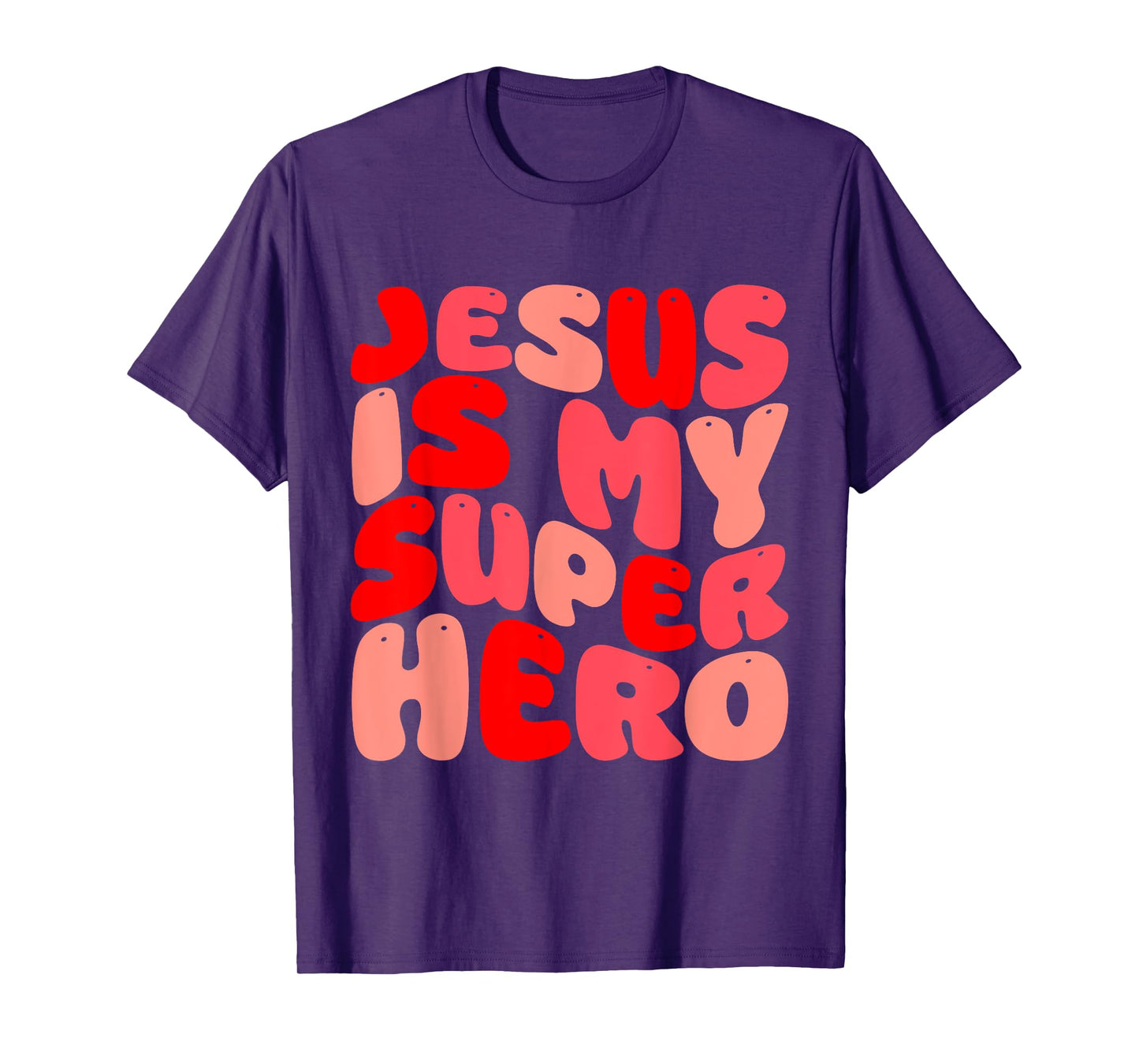 Jesus Is My Superhero Christian Religious T-Shirt