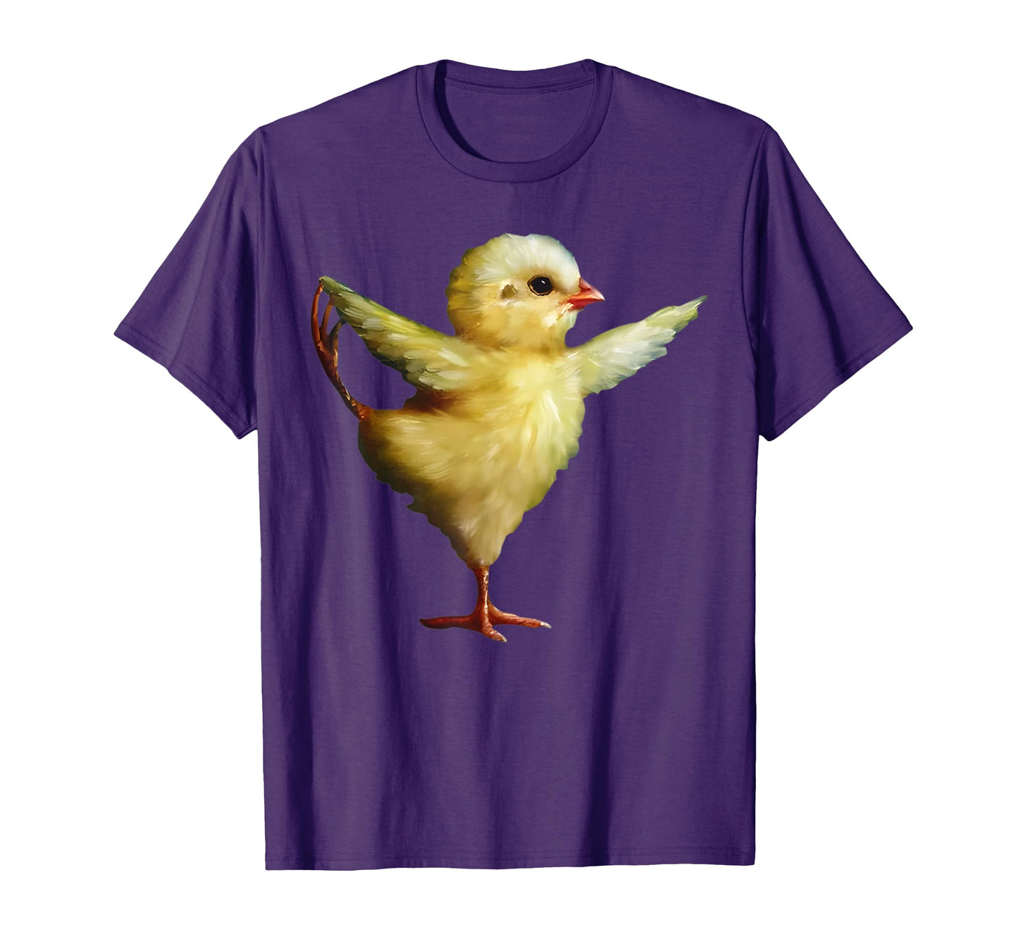 Yoga Chick Art Design Women Girls Funny Cute Chick Lover T-Shirt