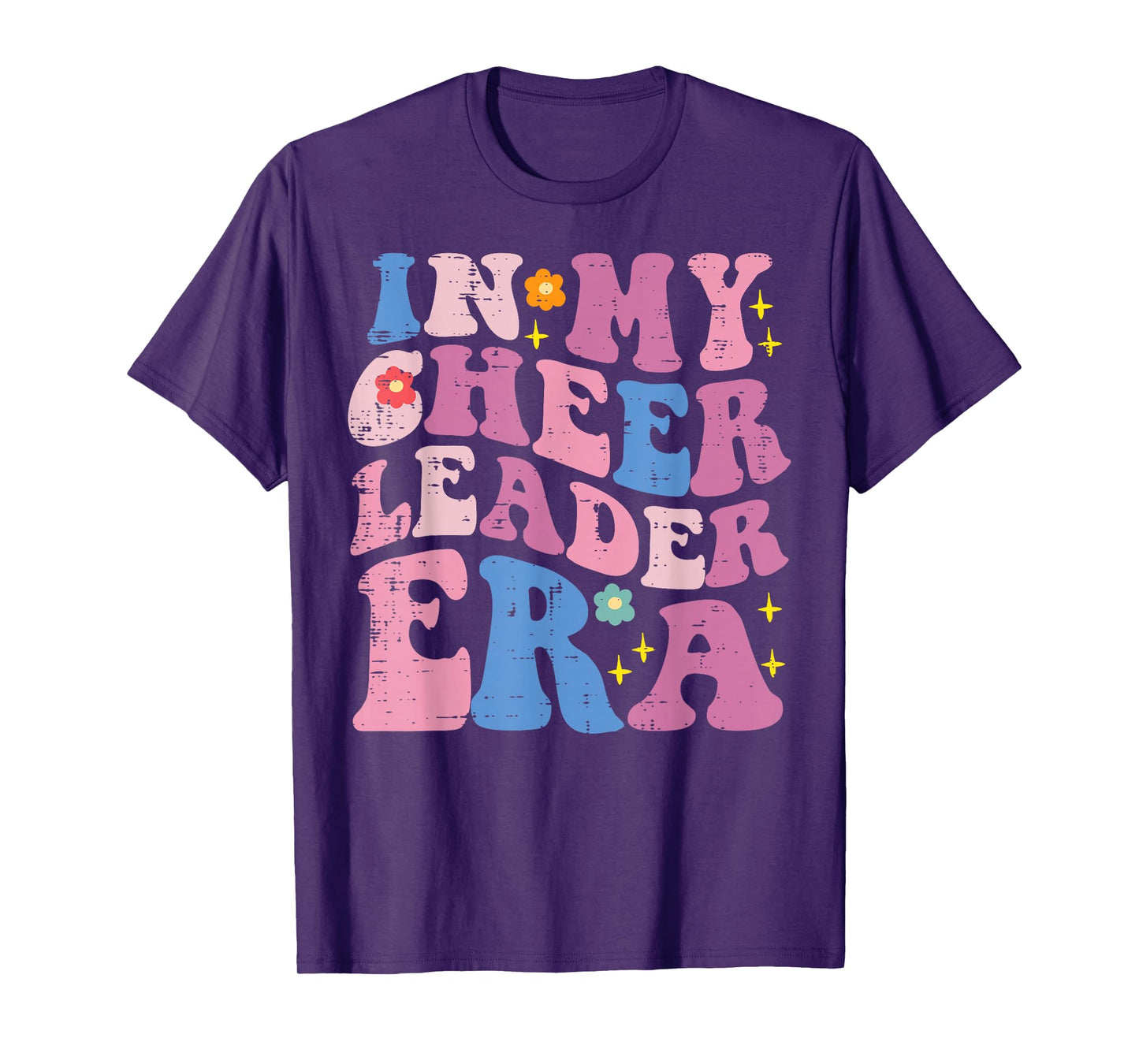 In My Cheerleader Era Retro Cheerleading Women Girls Kids T-Shirt