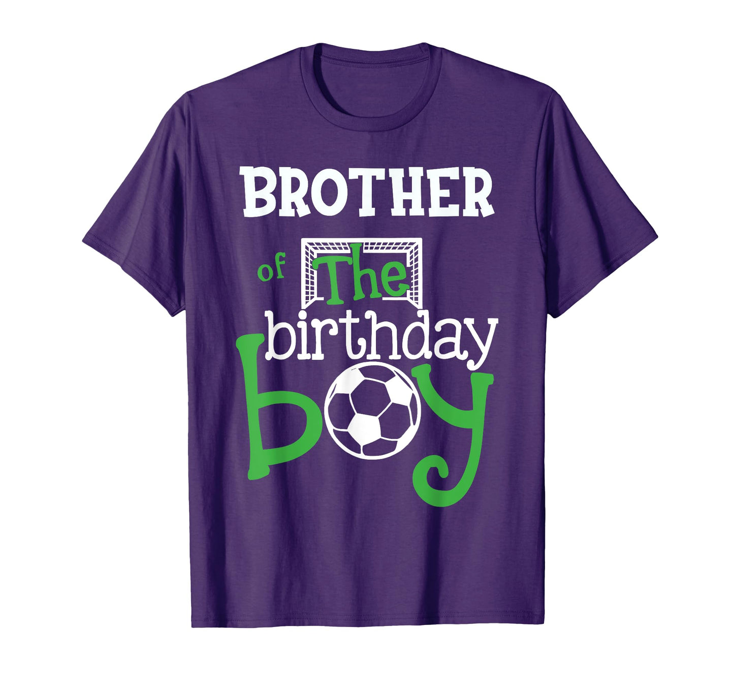 Brother of The Birthday Boy Soccer Player Matching Family T-Shirt