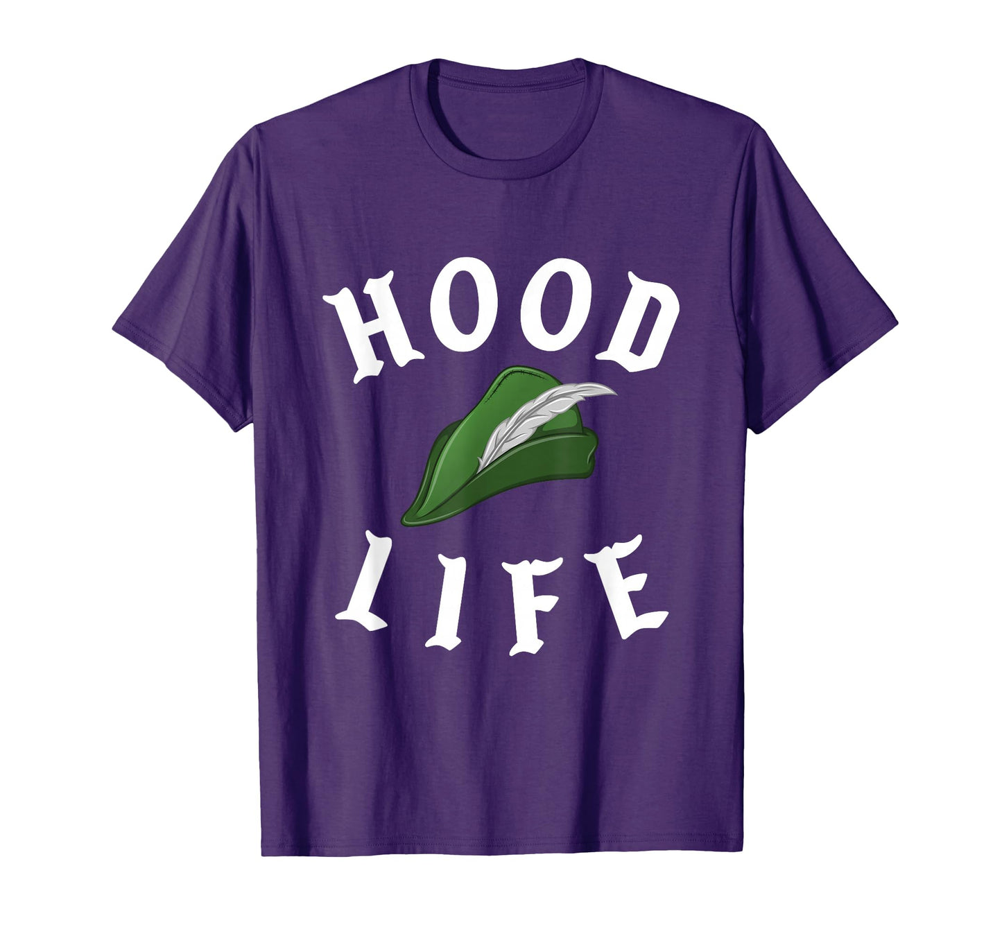 Parody Robin Hood Life Cool Gangster Nerd Funny Book Reading T-Shirt