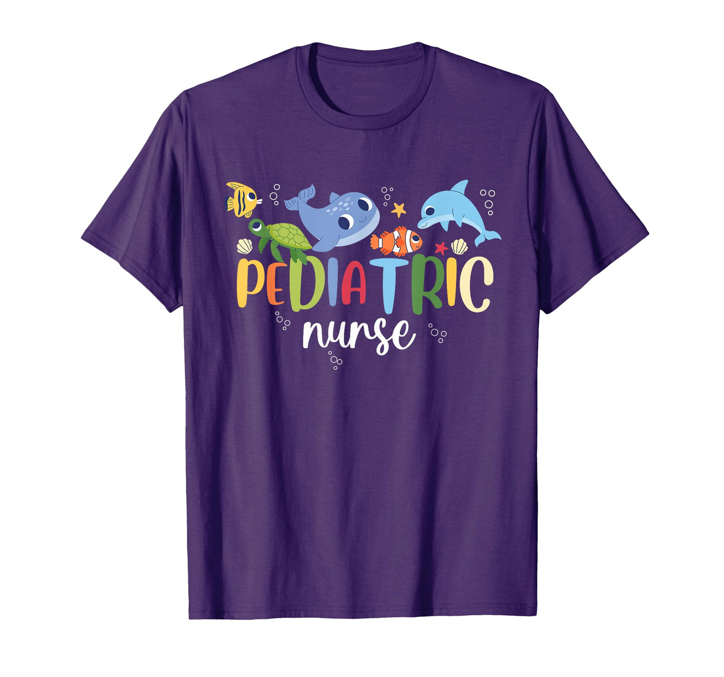 Pediatric Nurse PEDS Ocean Sea Appreciation Pediatric T-Shirt