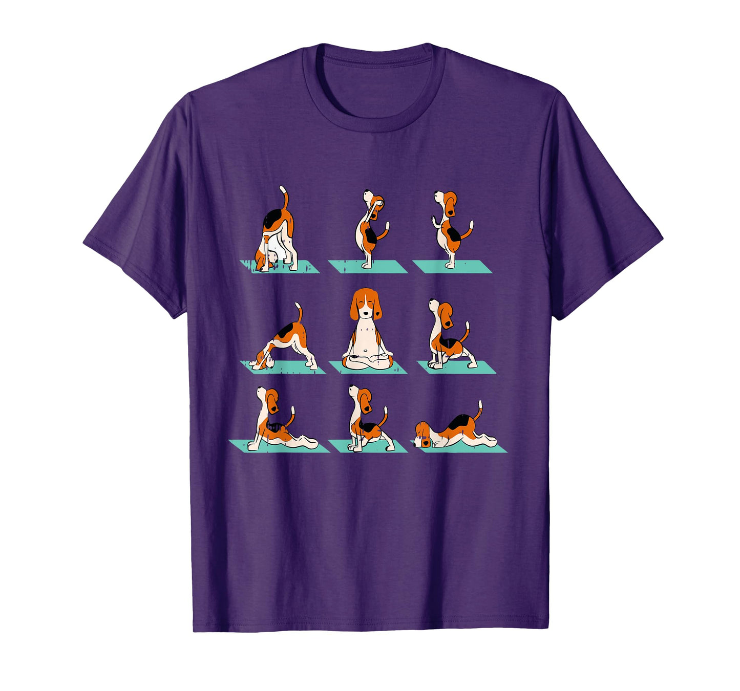 Funny Dog Yoga Pose Lover Namaste Gift Fitness Outfit T-Shirt