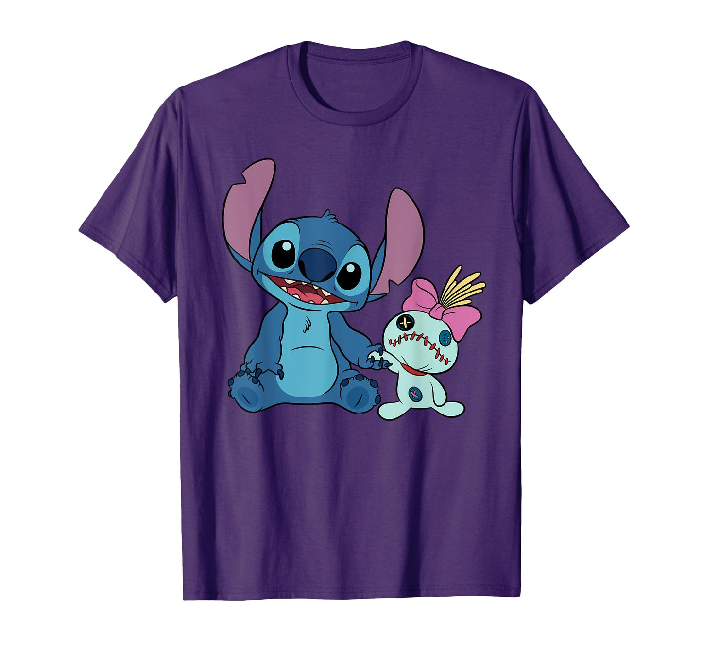 Disney Lilo & Stitch Stitch and Scrump Best Friends 2-Sided T-Shirt