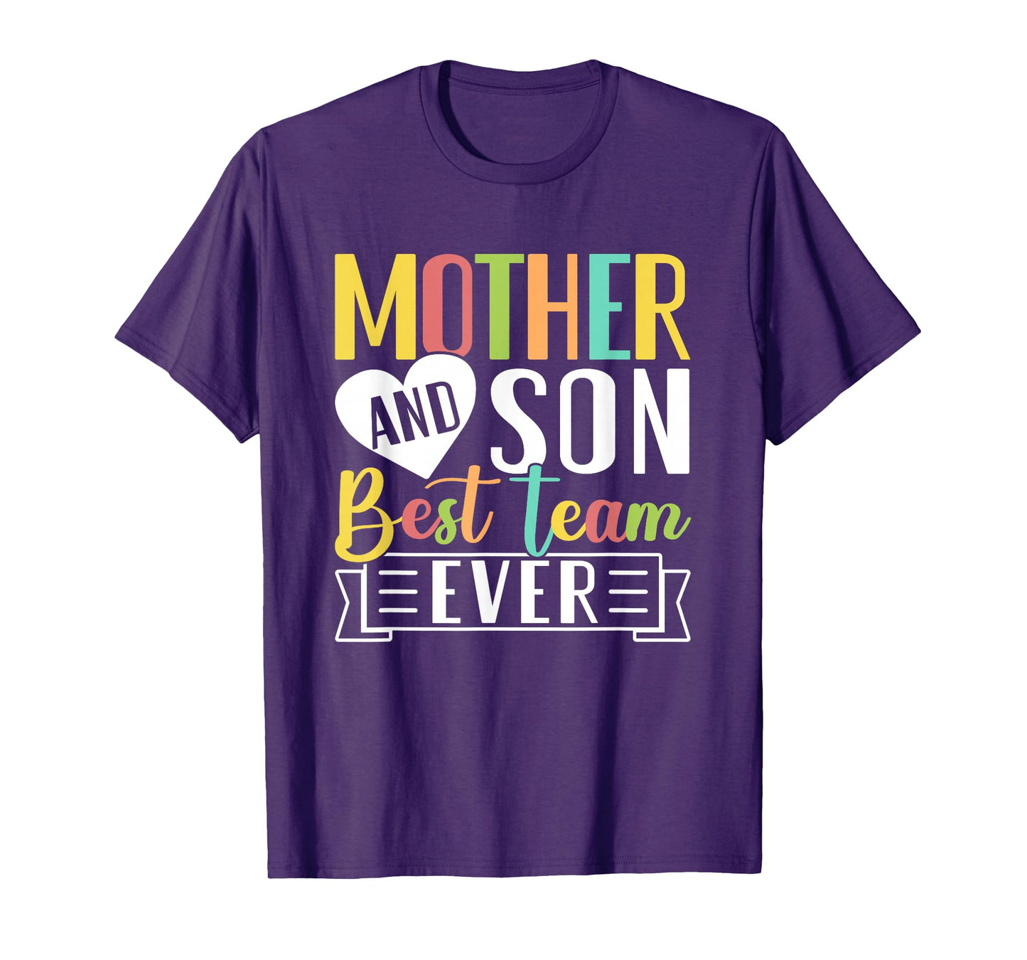 Mothers Day Mama Mom Son Love Mommy Mama Mother's Black Unisex Classic Fit Crew Neck Short Sleeve T-Shirt