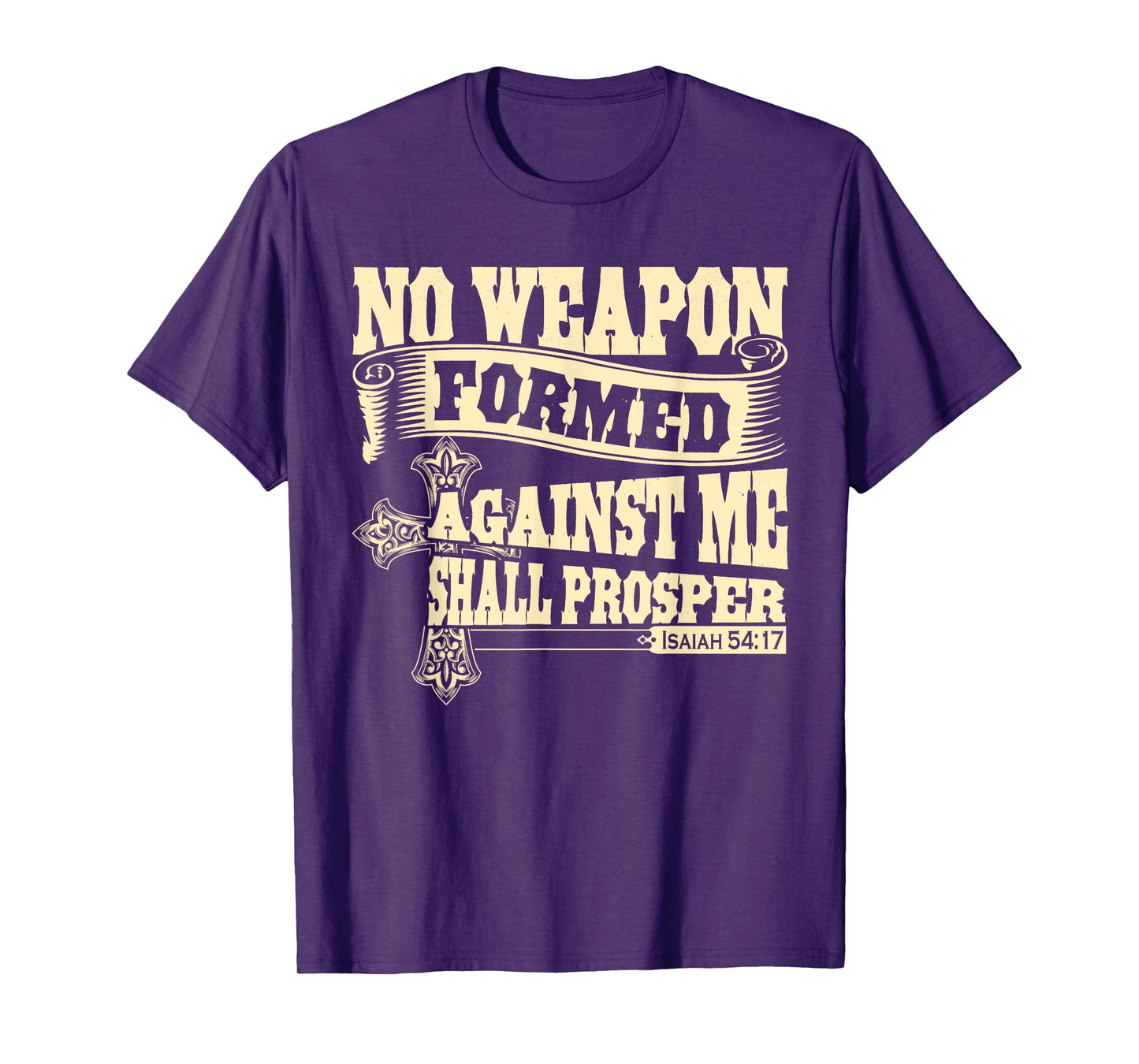 Christerest Isaiah 54:17 Christian Gift T-Shirt