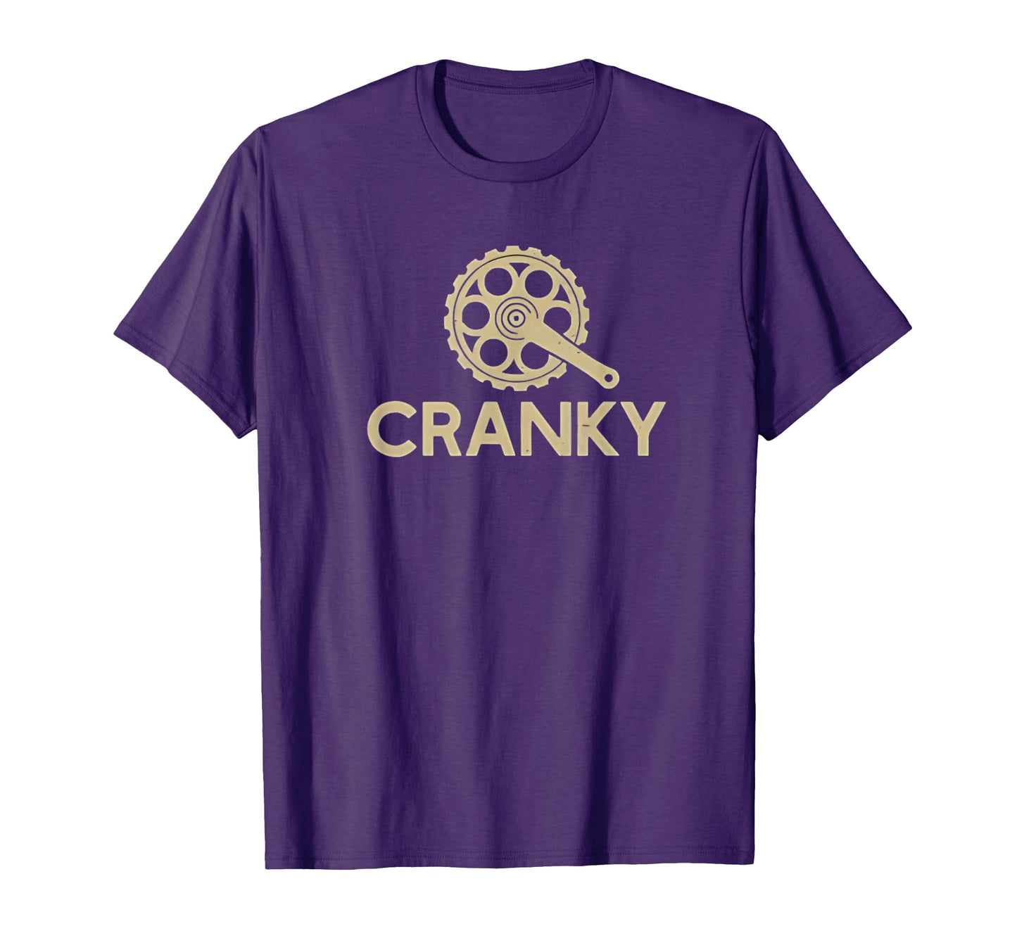 Funny Vintage Cranky Bike Bicycle Rider Cycling Lover T-Shirt