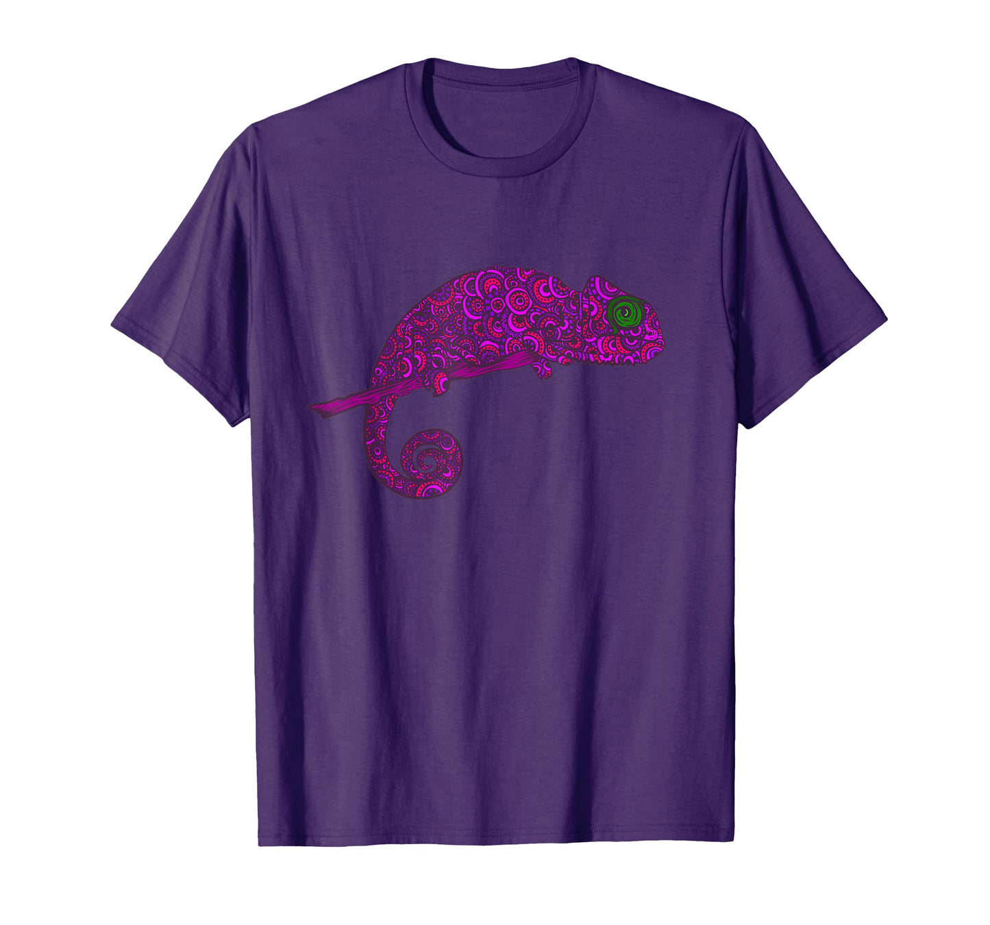 Trendy Abstract Chameleon Tribal - Trendy Tribal Tattoo Art T-Shirt