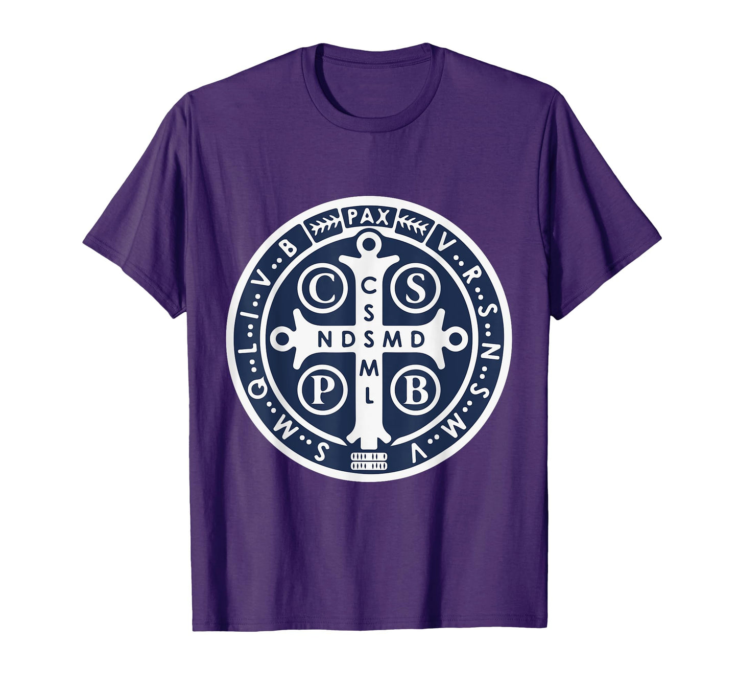 Spiritual Religious Christian Catholic St Benedict T-Shirt T-Shirt
