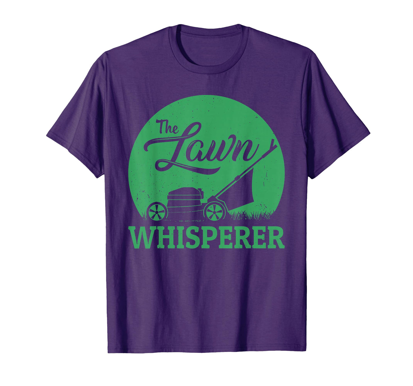 Lawn Whisperer Funny Gardener Lawn Mower Gag Outfit T-Shirt