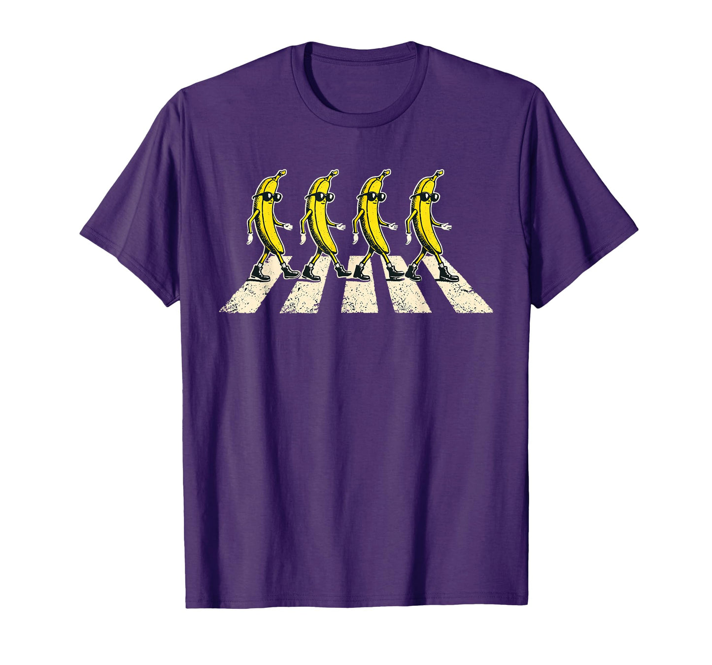Retro Banana Novelty Men Women Kids Funny Banana T-Shirt