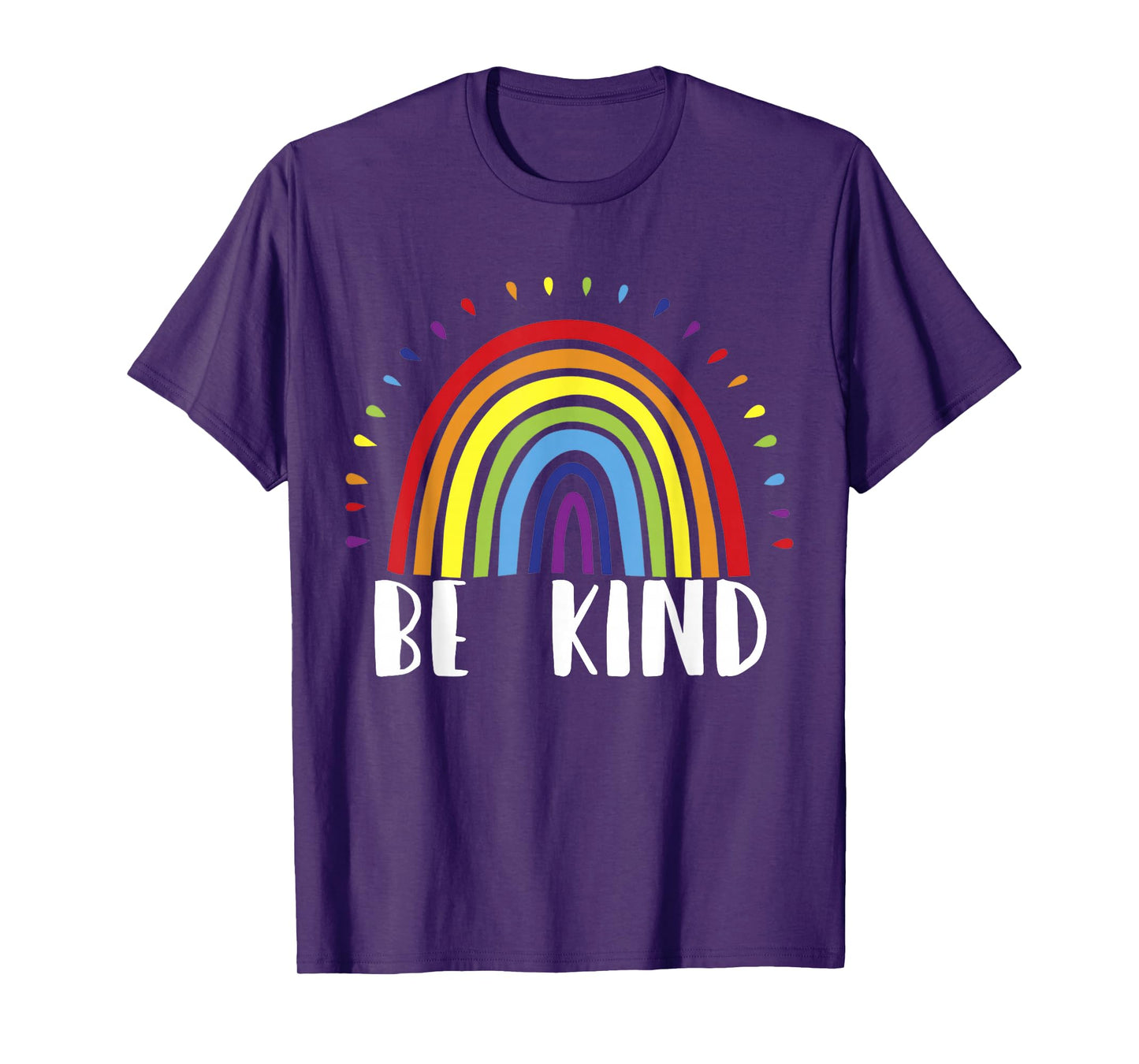 Rainbow Be Kind Movement Shirt - Mens Womens Kids T-Shirt