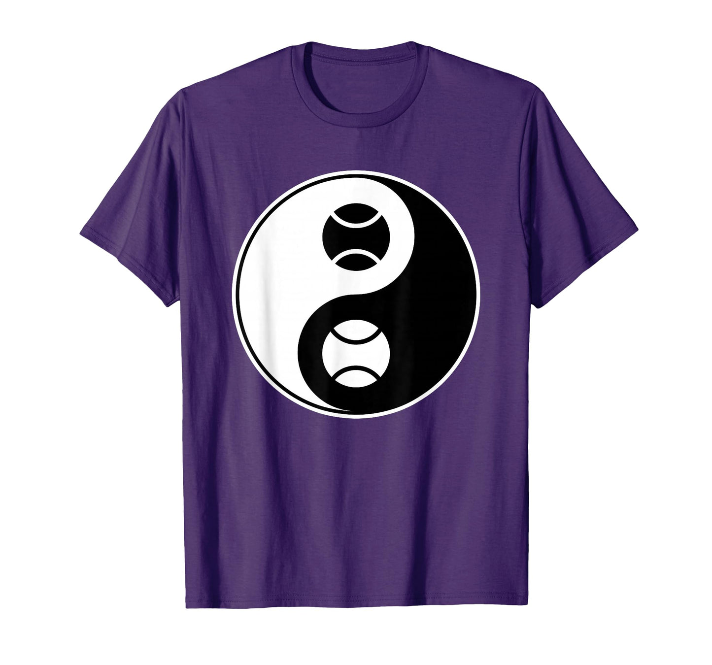 Yin Yang - Tennis Lawn Sports - Buddhist Zhen Spiritual T-Shirt