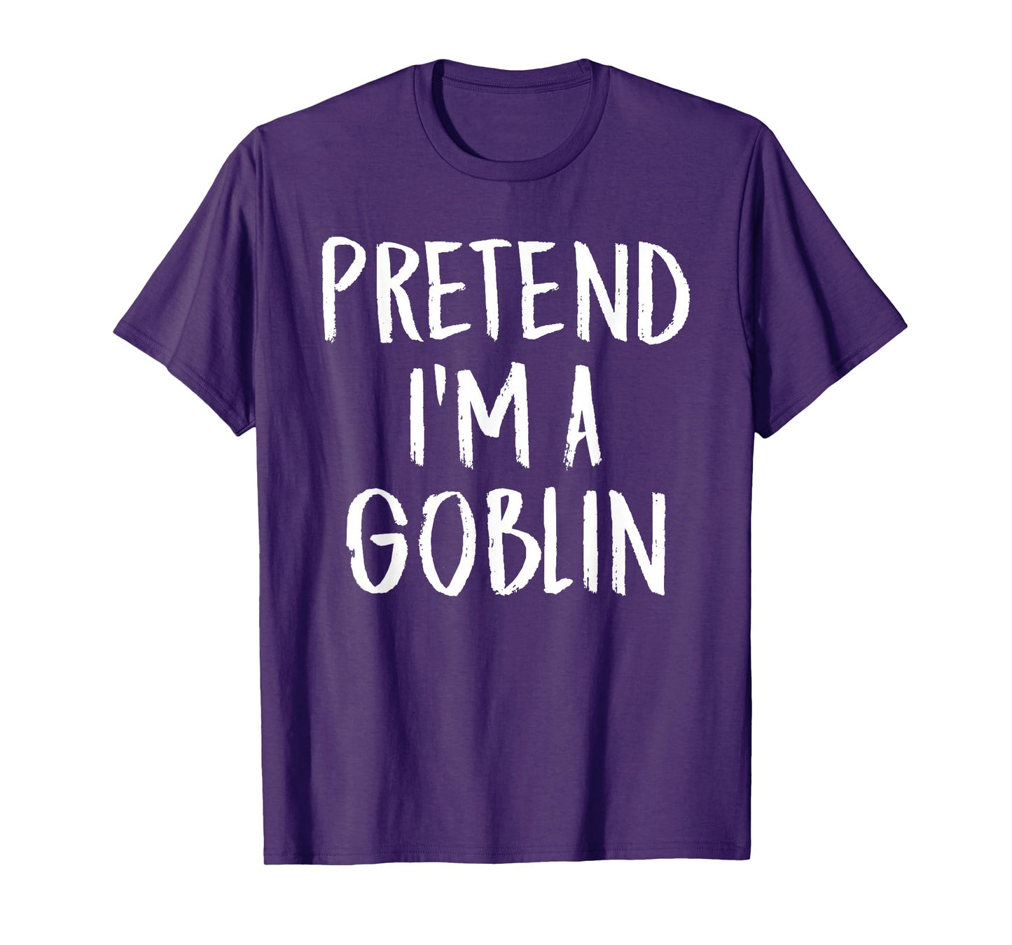 Pretend I'm A Goblin Family Funny Halloween Party Costume T-Shirt
