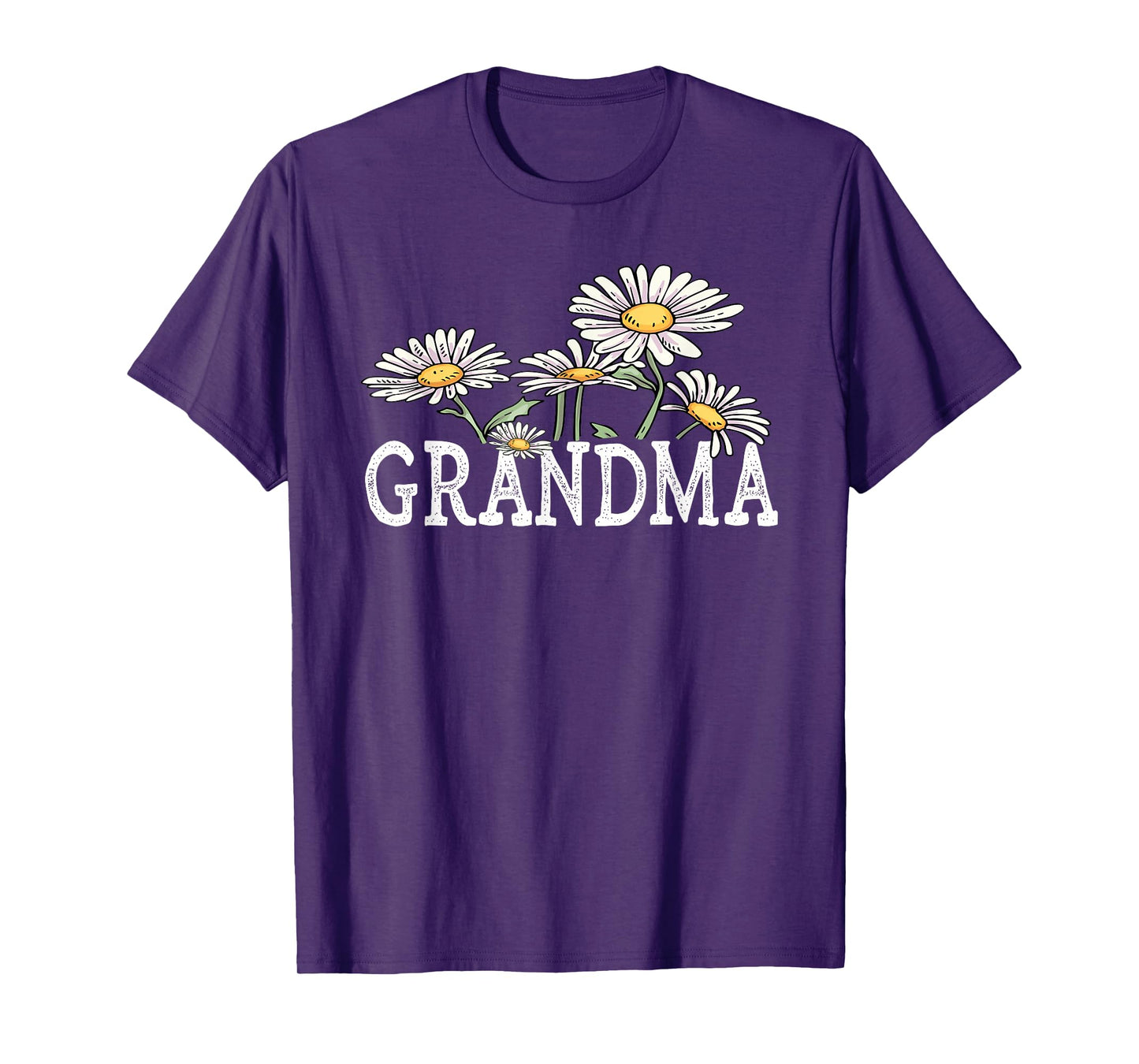 Grandma Floral Chamomile Design Mother's Day Gifts Grandma T-Shirt