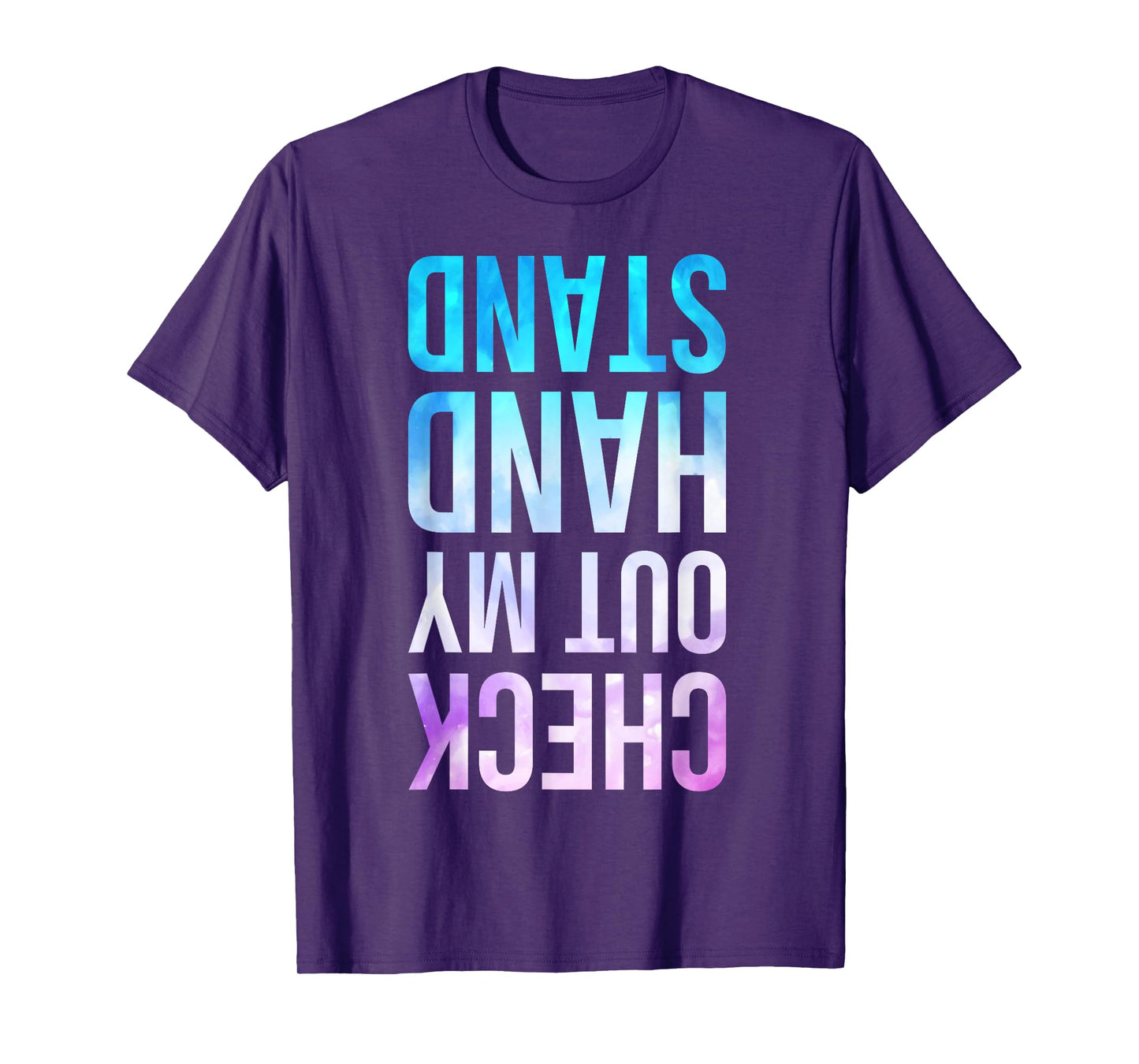Check Out My Handstand Funny Gymnastics Boys Girls T-Shirt