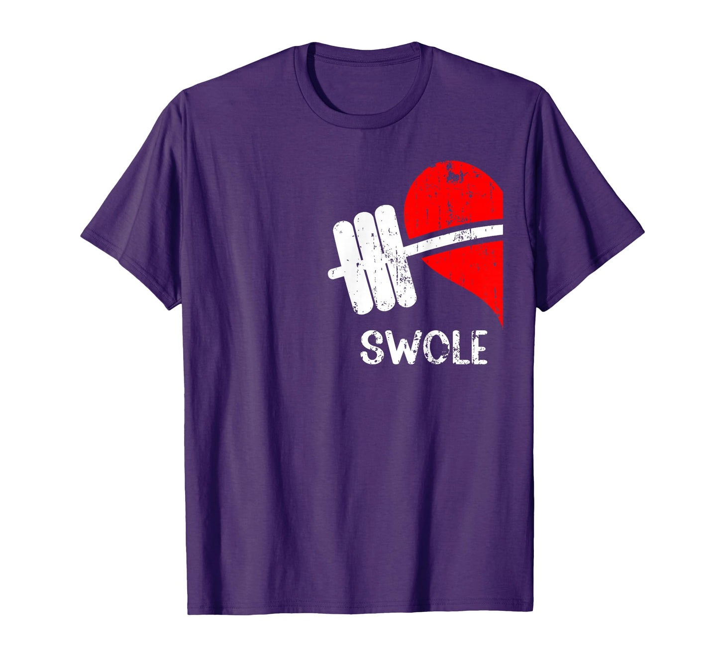 Swole Mates Couples Matching Gym Funny Tee Weightlifting T-Shirt