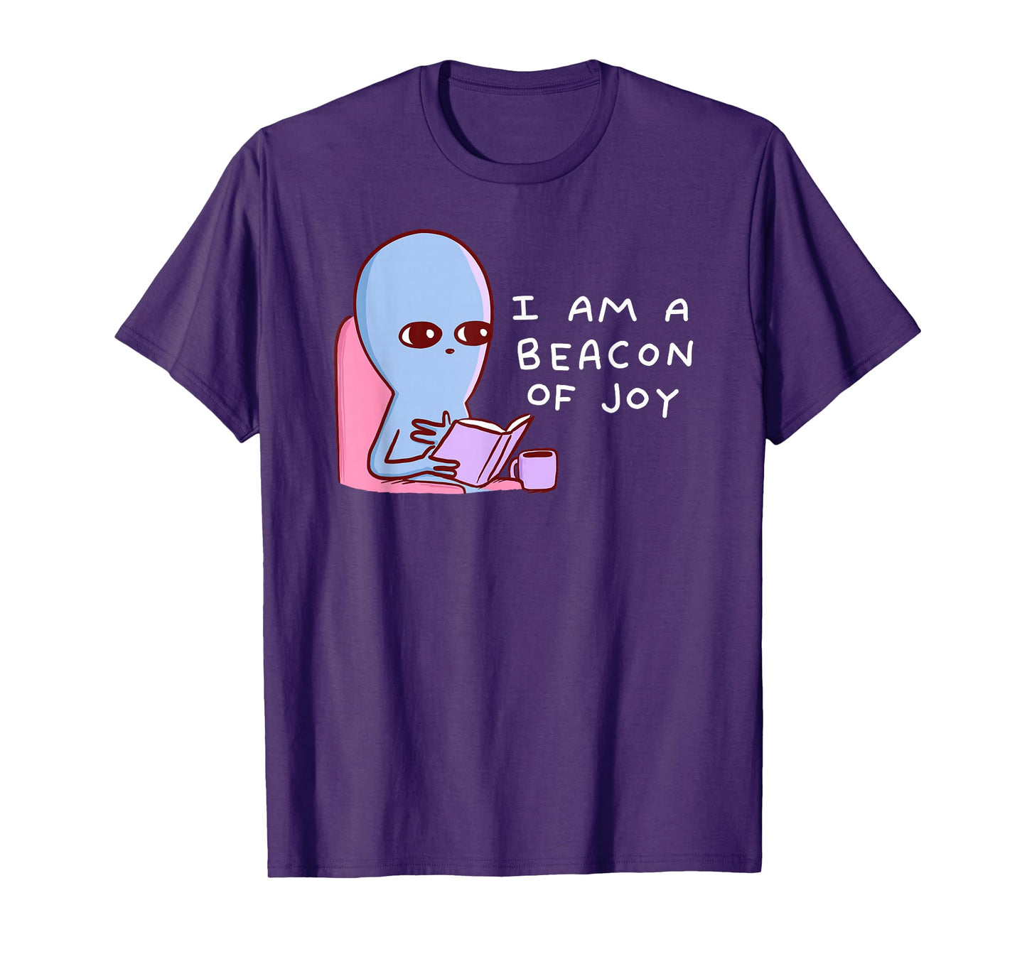 Threadless Nathan W. Pyle A Beacon Of Joy Graphic T-Shirt
