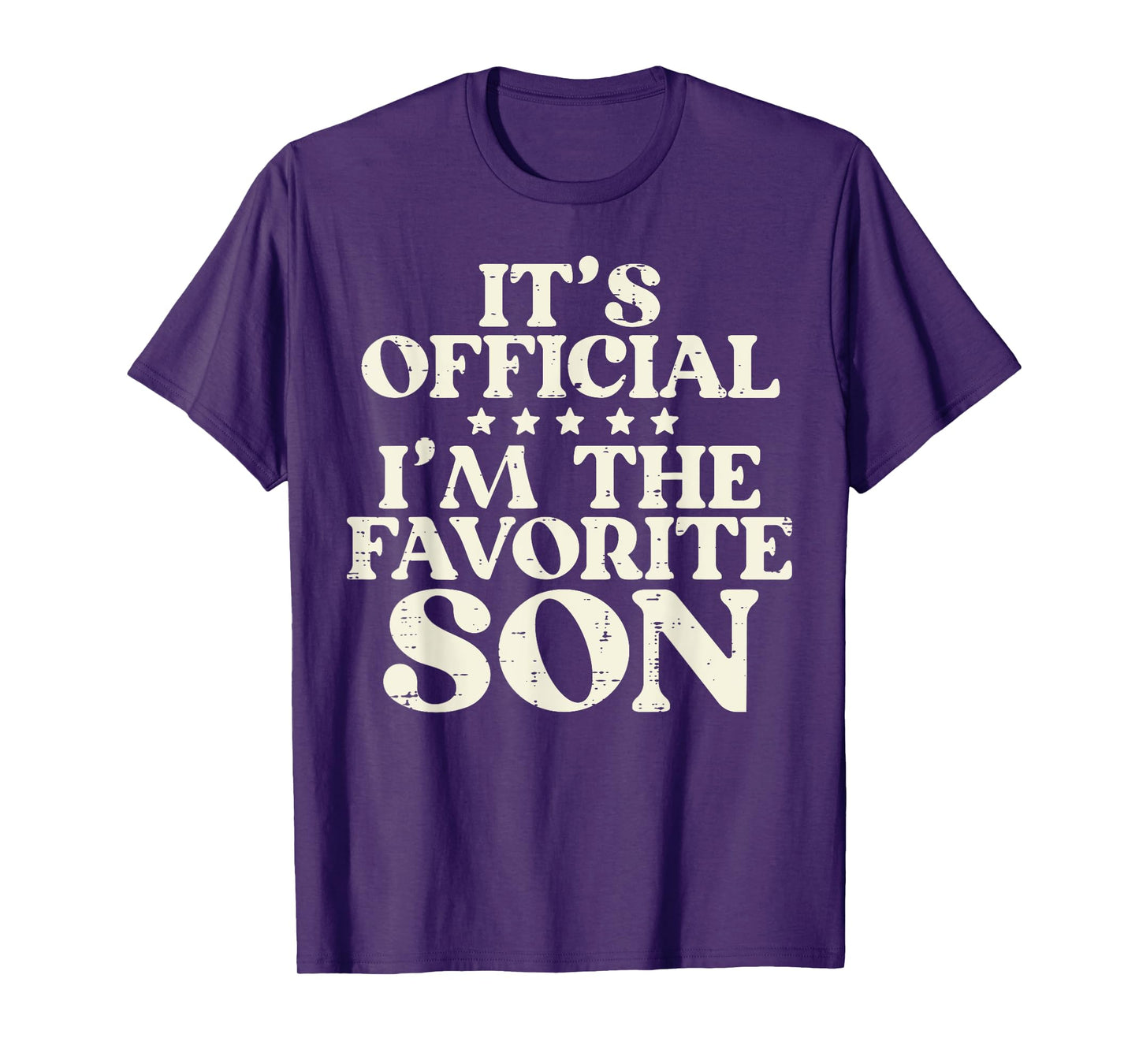 Favorite Son Hilarious Family Matching Boys Kids Toddler Men T-Shirt
