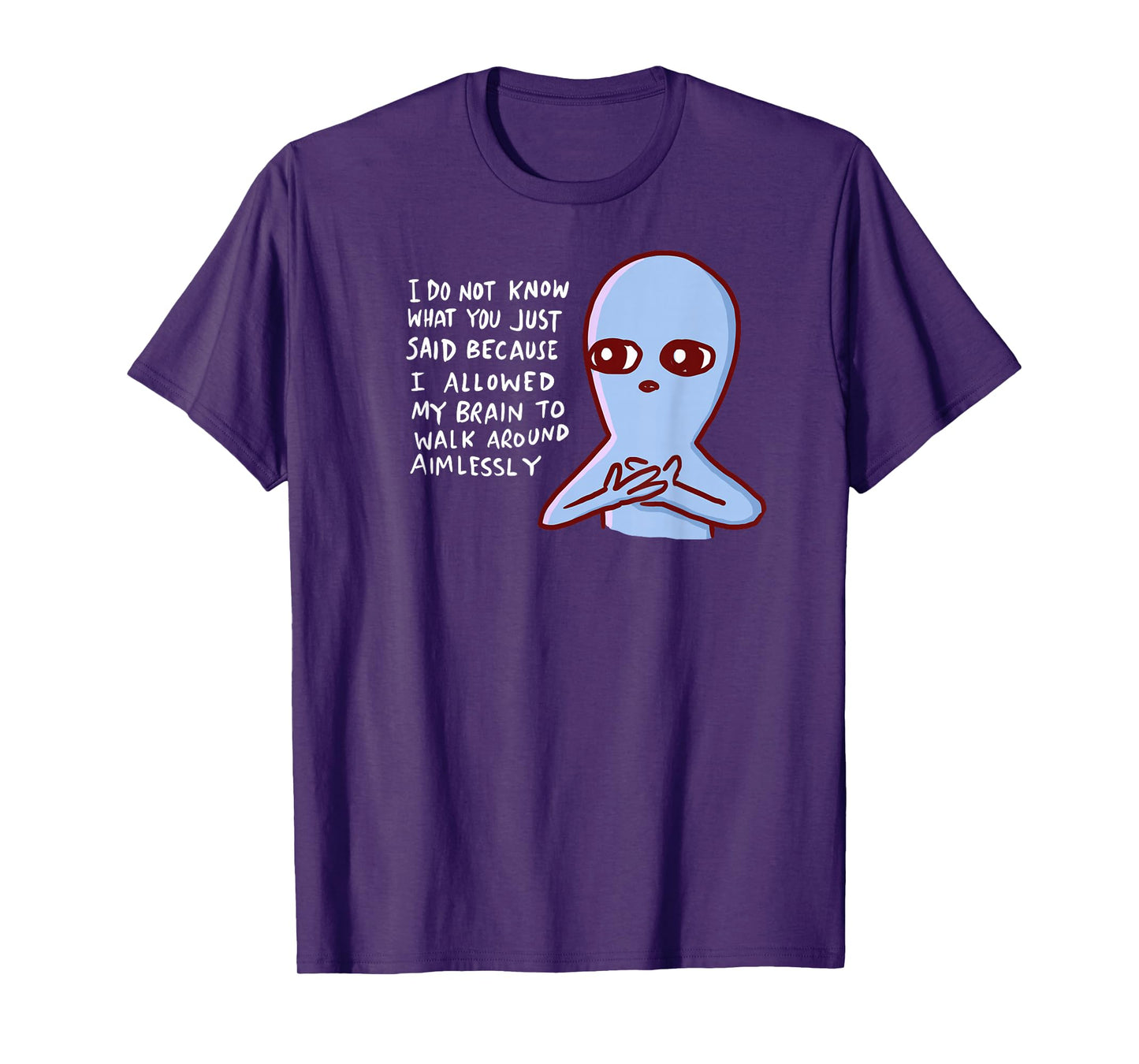 Threadless Nathan W. Pyle Aimlessly Graphic T-Shirt