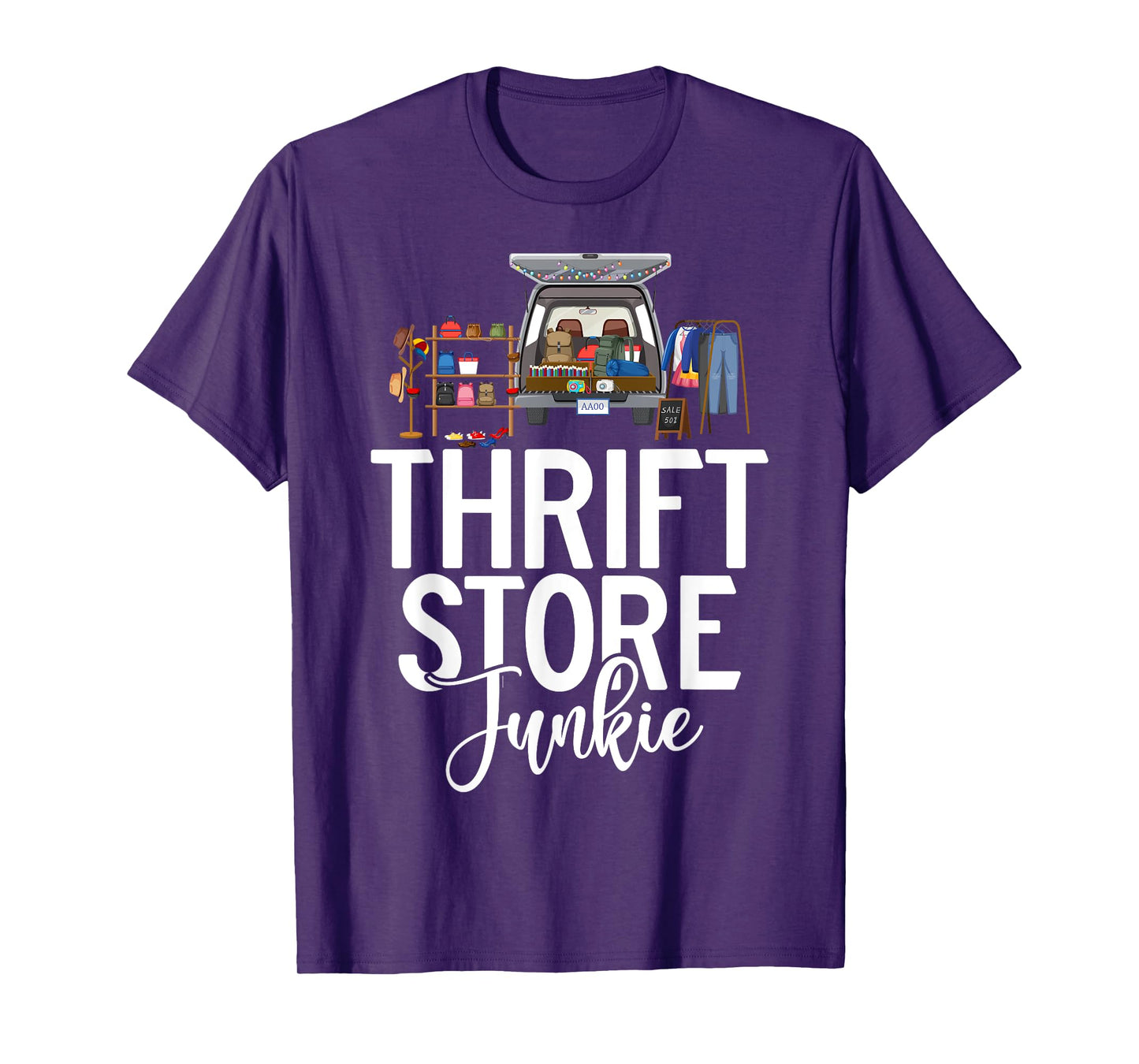 Thrift Store Junkie Thrifting T-Shirt