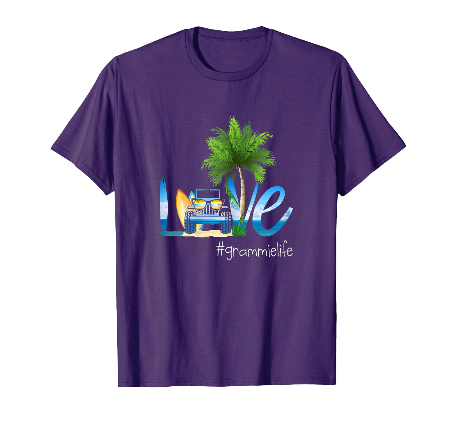 Love Grammie Life-Vacation- Beach and Truck tee Women T-Shirt