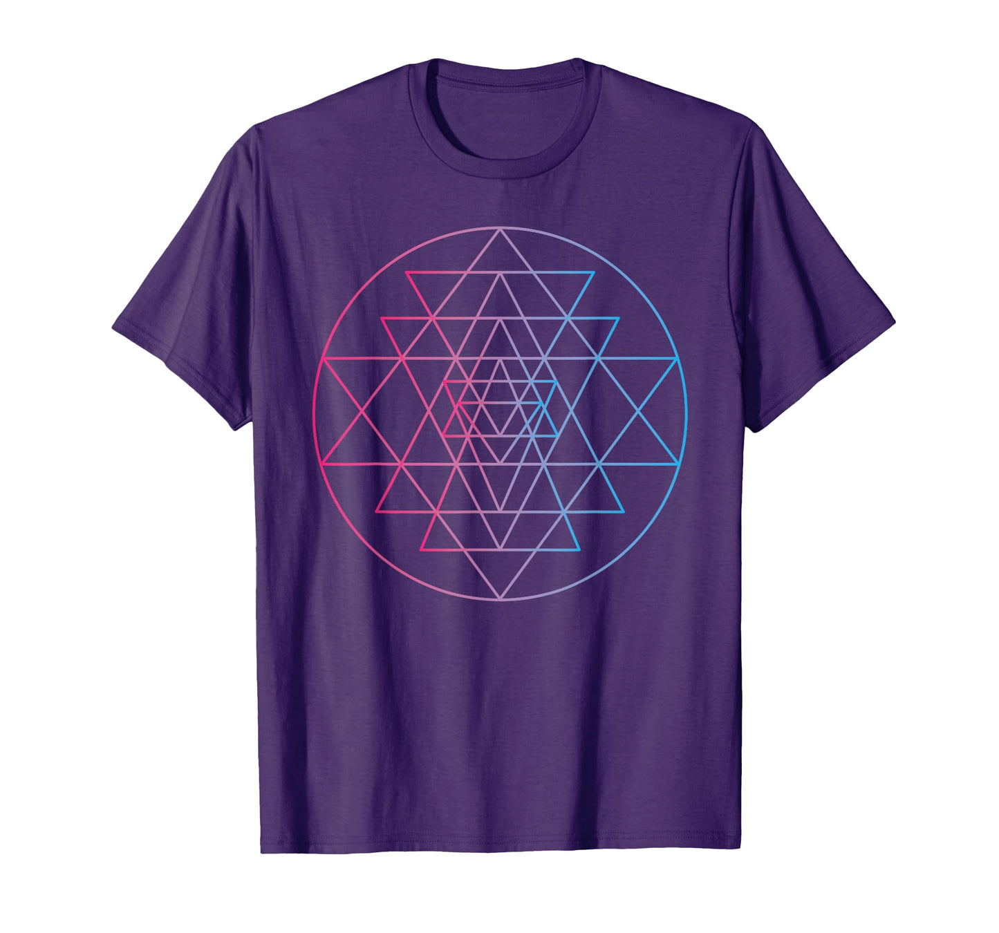 Sri Yantra Yoga Sacred Geometry Yantra Occult T-Shirt