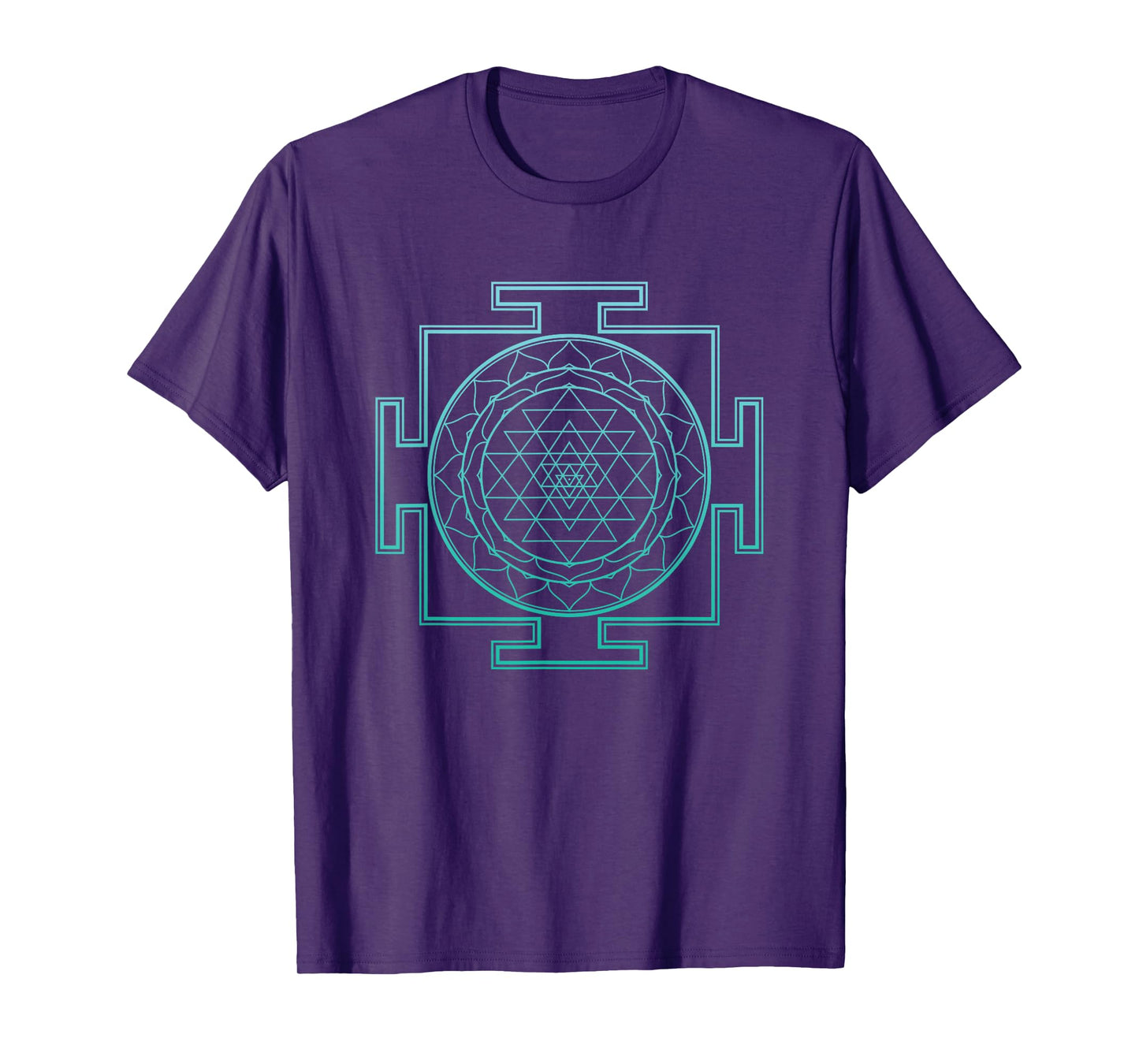 Shri Yantra Sacred Geometry T-Shirt