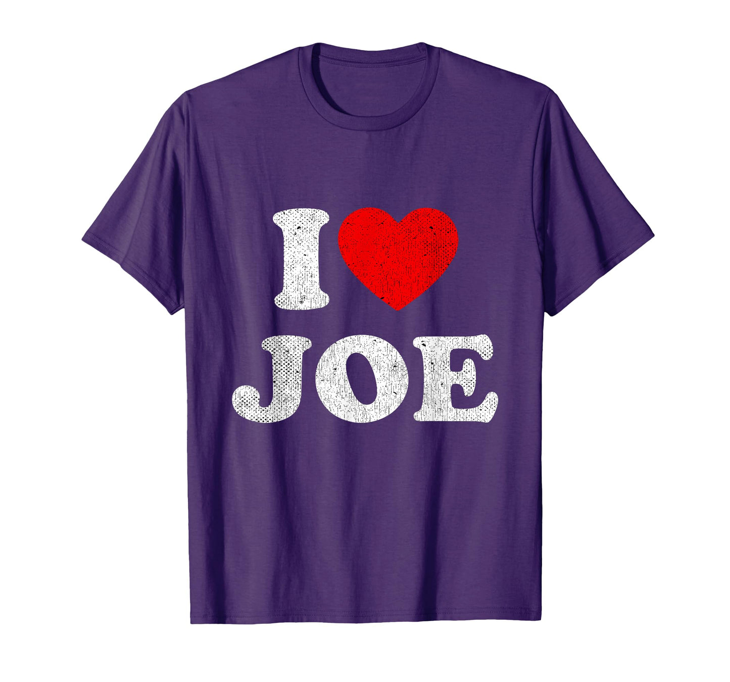I Love Joe Apparel Red Heart Joe T-Shirt