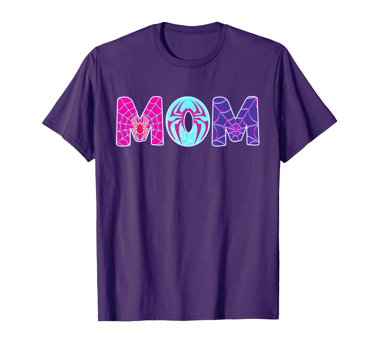 Women Mom Spider Mom Mother's Day Family Birthday T-Shirt