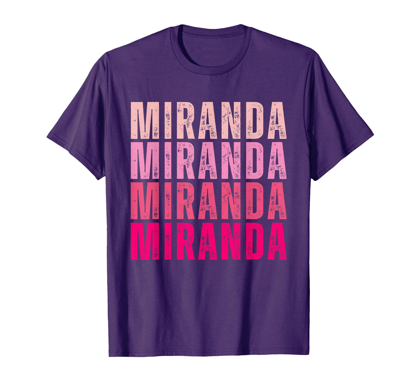Miranda Personalized Name I Love Miranda Vintage T-Shirt