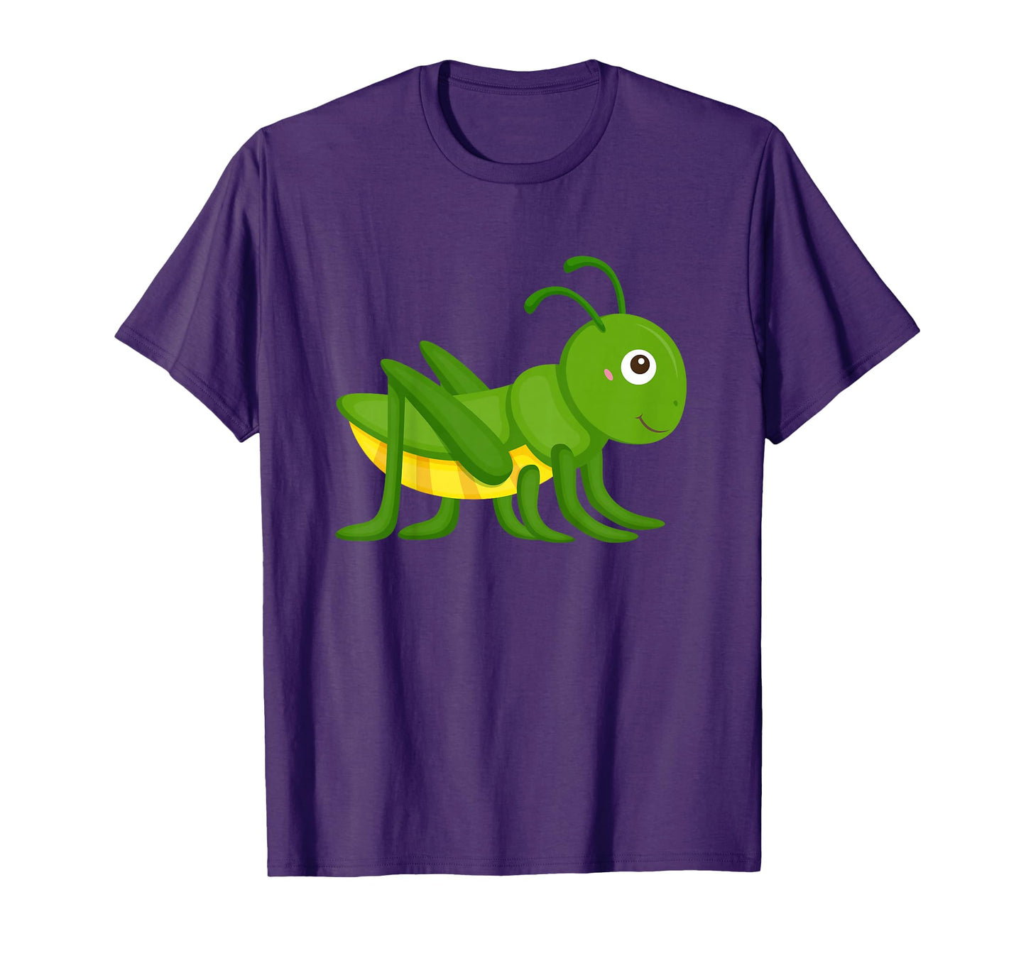 Happy Grasshopper Drawing Boys Girls Toddlers T-Shirt