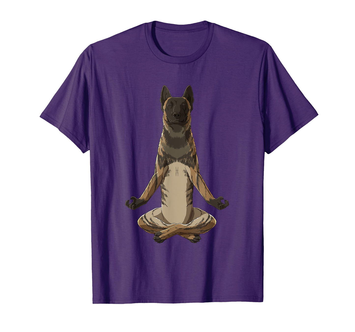 Funny Yoga Dog Dutch Shepherd T-Shirt