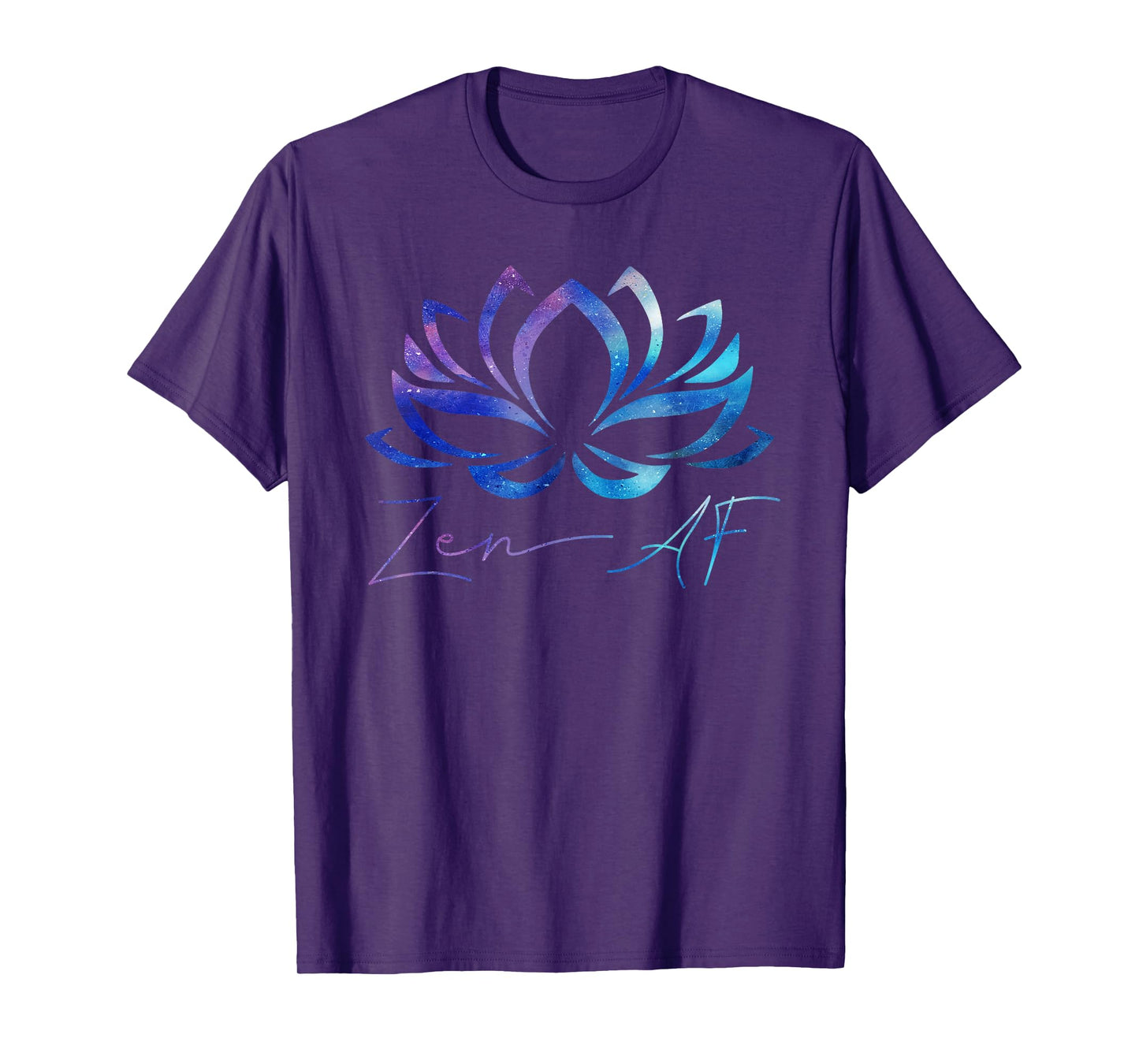 Zen AF Shirt Lotus Flower Funny Gift Yoga Clothes Spiritual T-Shirt