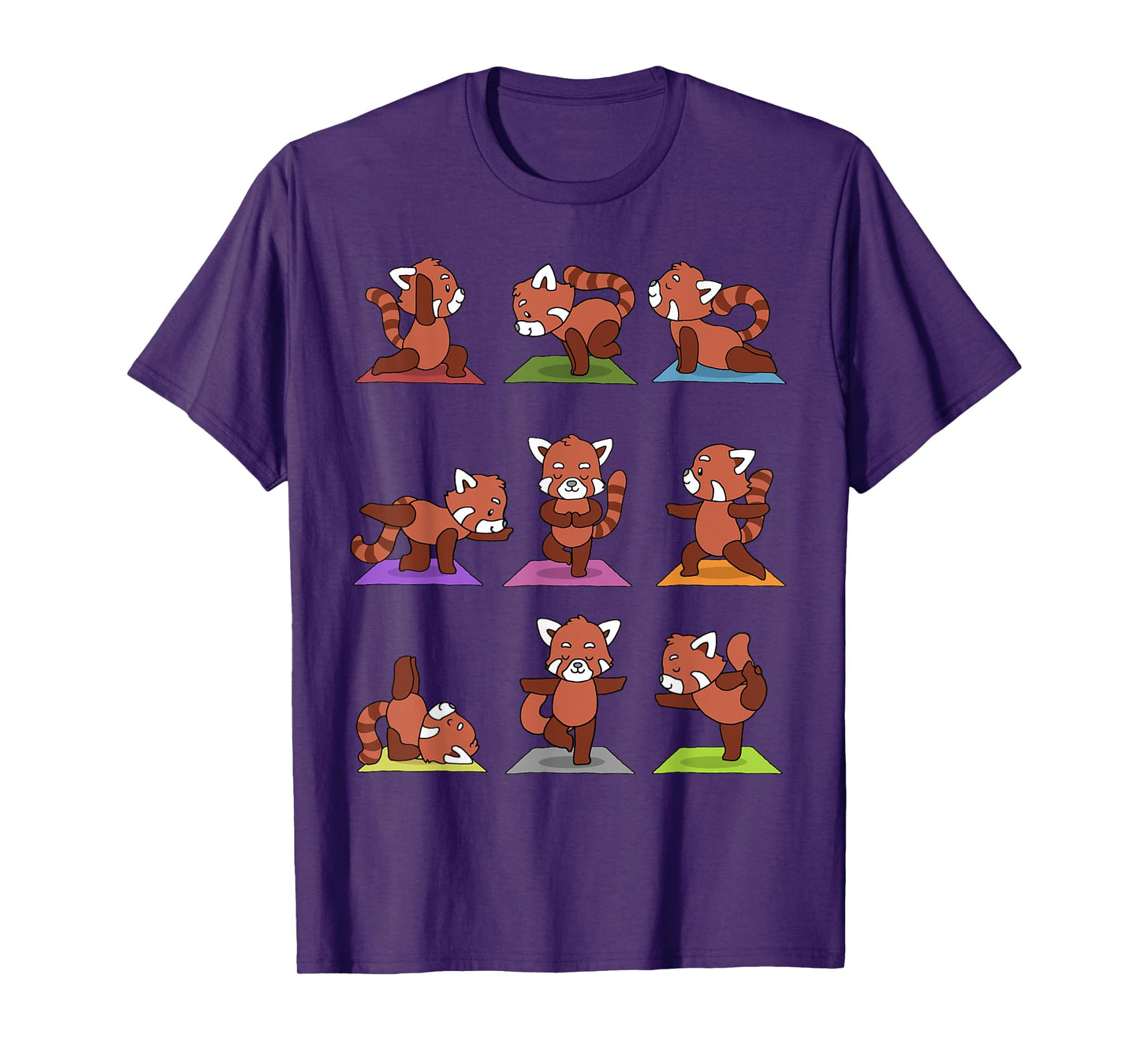 Red Panda Yoga T-Shirt