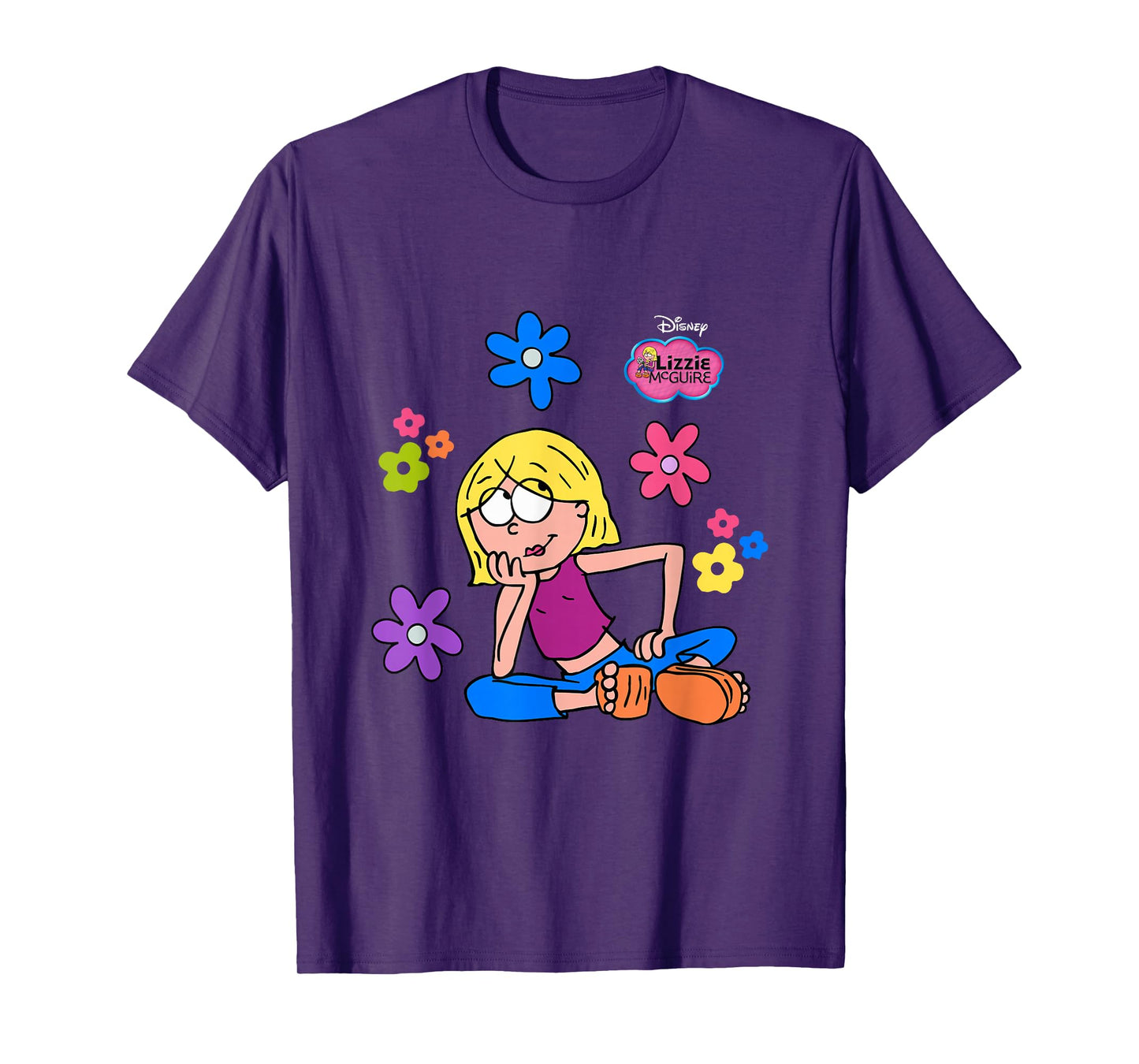 Disney Lizzie McGuire Cartoon Lizzie T-Shirt