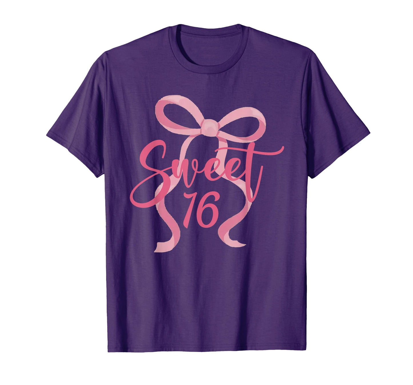 Sweet Sixteen 16th Birthday Girl Coquette 16 Year Old T-Shirt